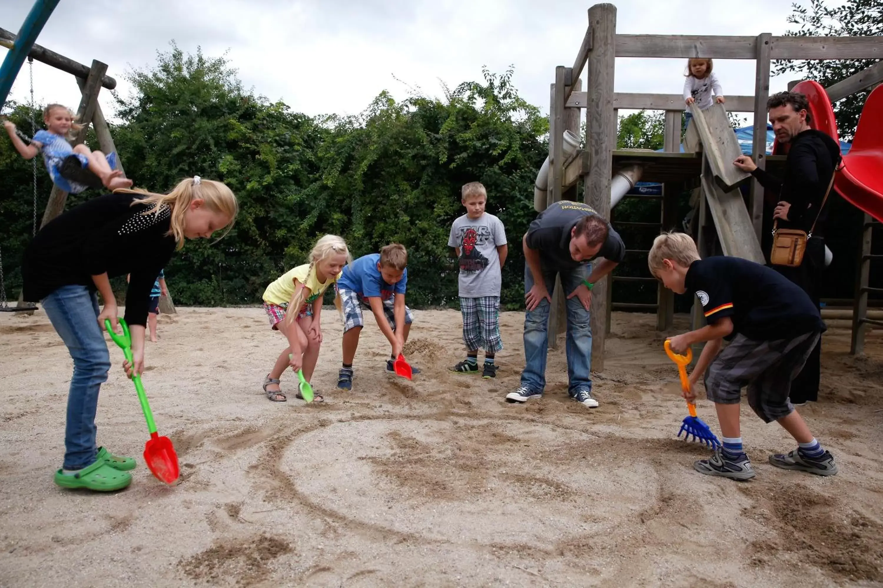 Children play ground, Children in Sonnenhotel Bayerischer Hof inklusive freier Eintritt ins AquaFit Erlebnisbad