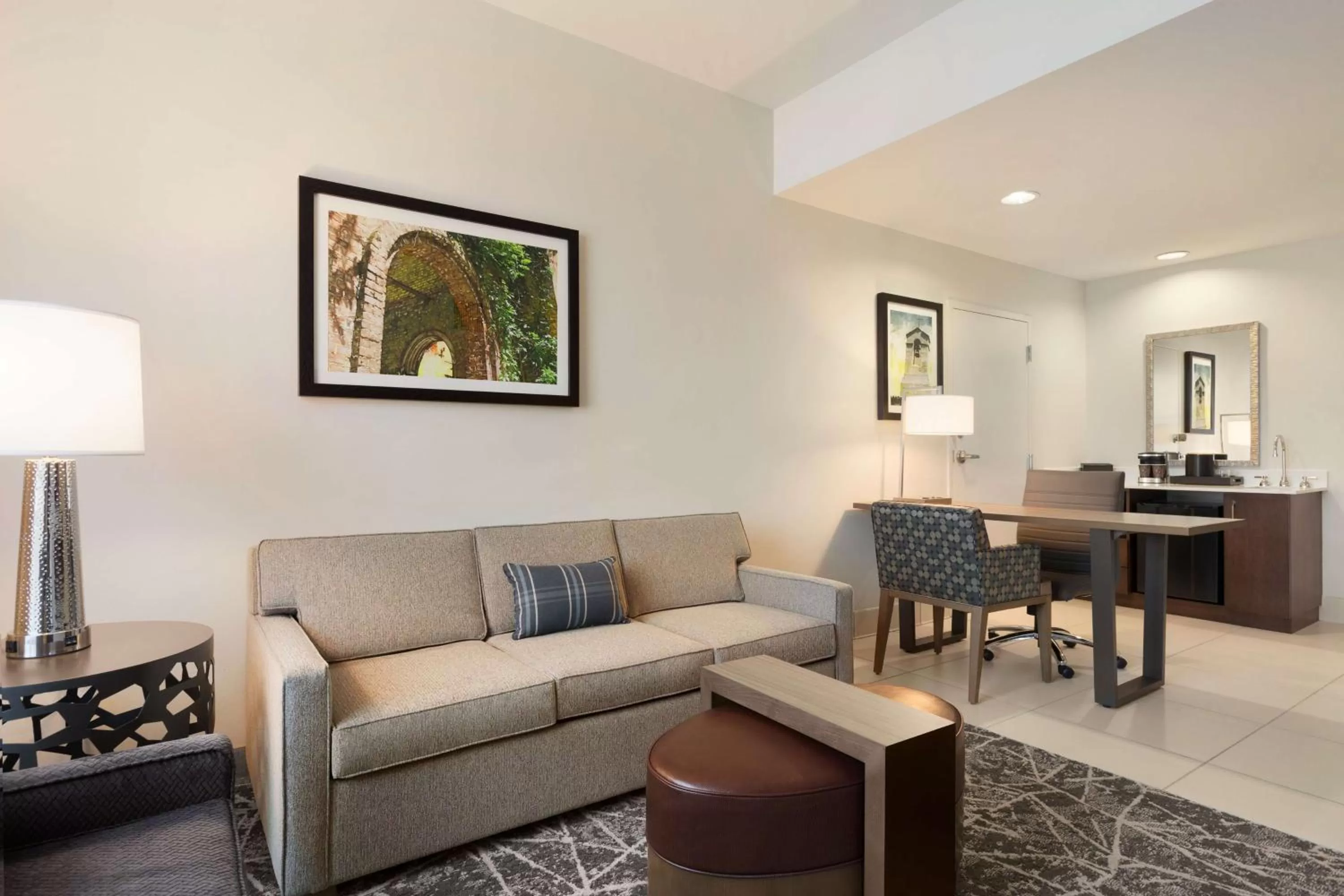 King Suite - Hearing Access in Embassy Suites San Antonio Brooks City Base Hotel & Spa