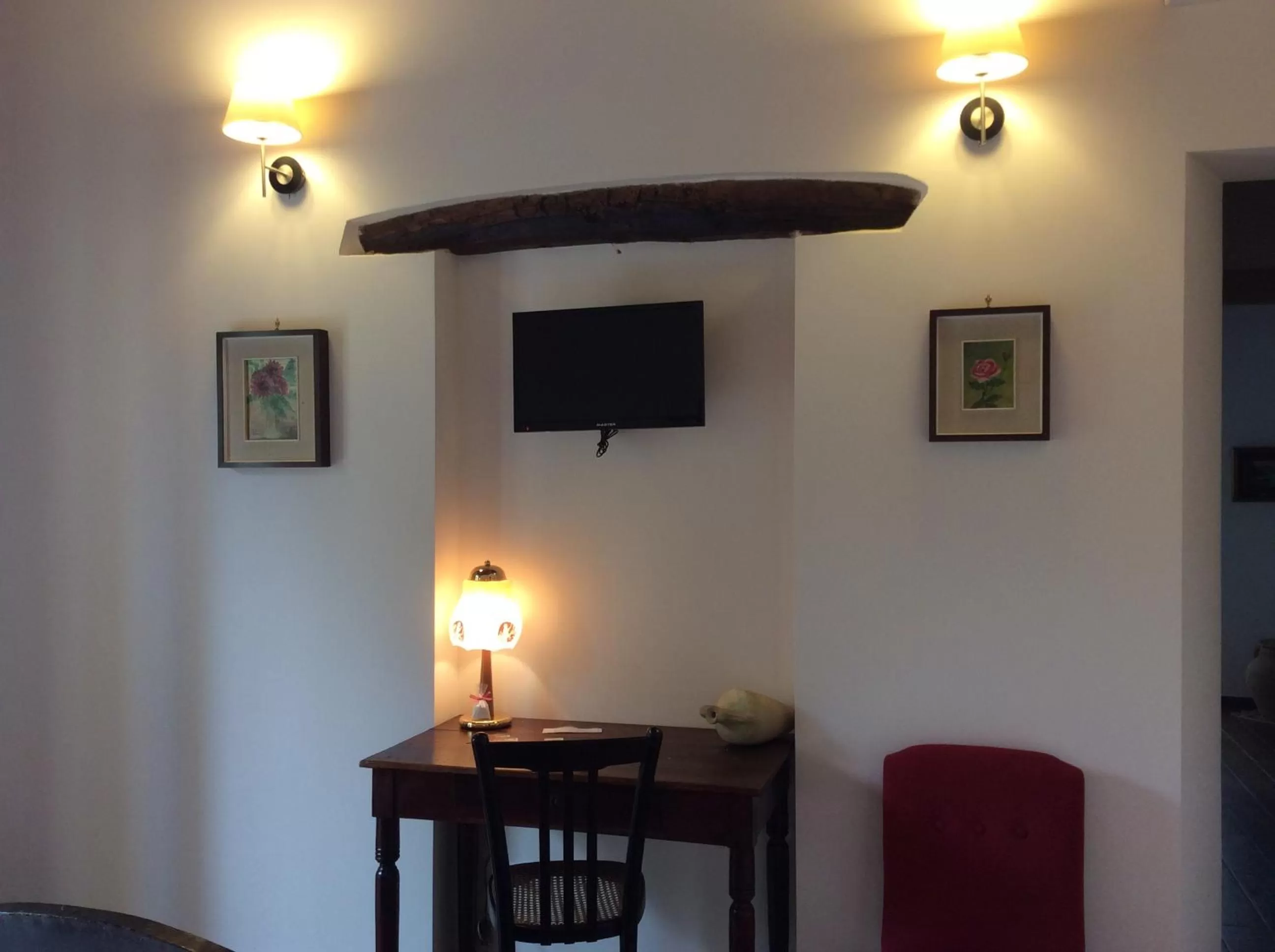 Bedroom, TV/Entertainment Center in B&B SiciliAntica