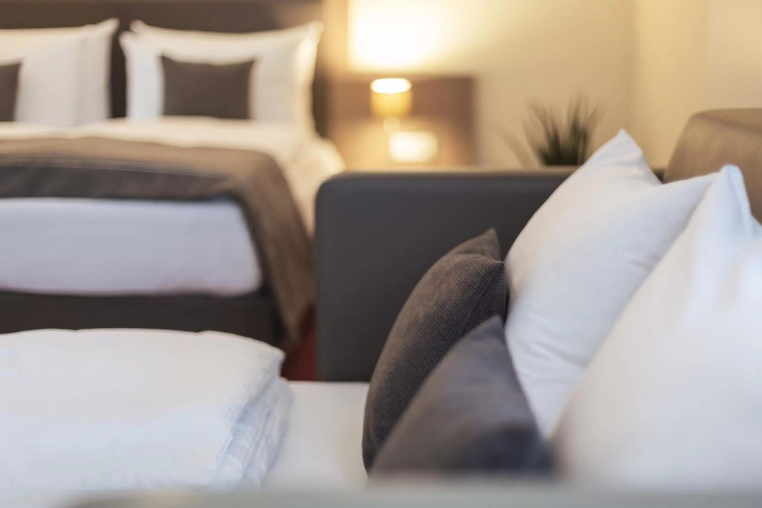 Bed in Hotel Holstenwall Hamburg Neustadt