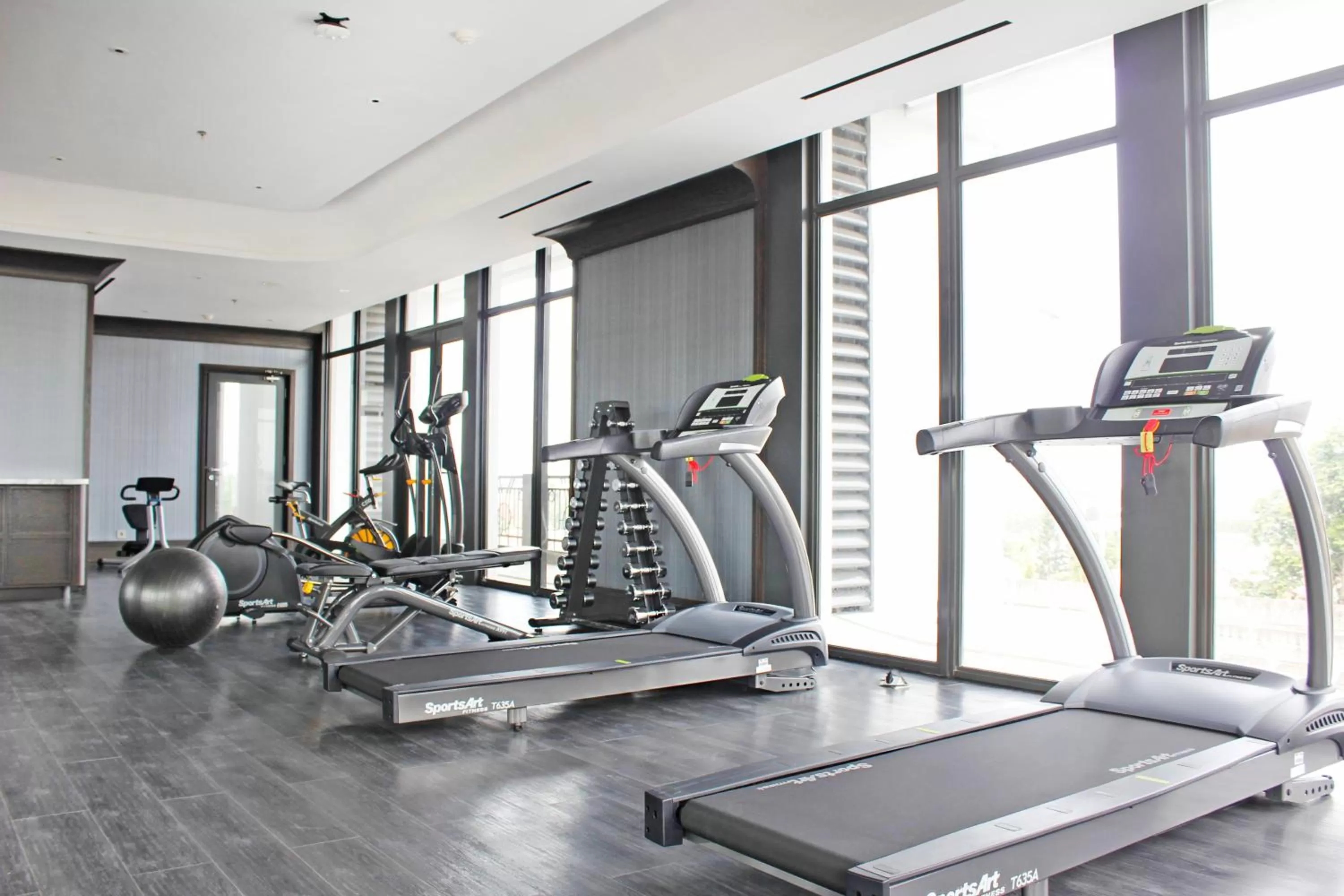 Fitness centre/facilities in Goodrich Suites, Jakarta