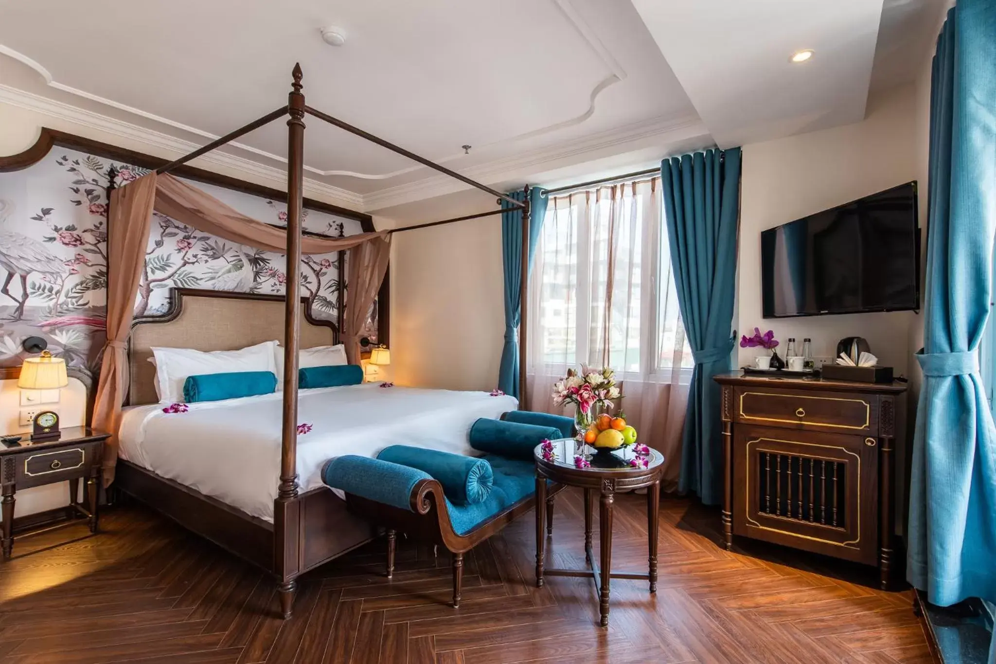 Bedroom, Bed in Hanoi Tirant Hotel