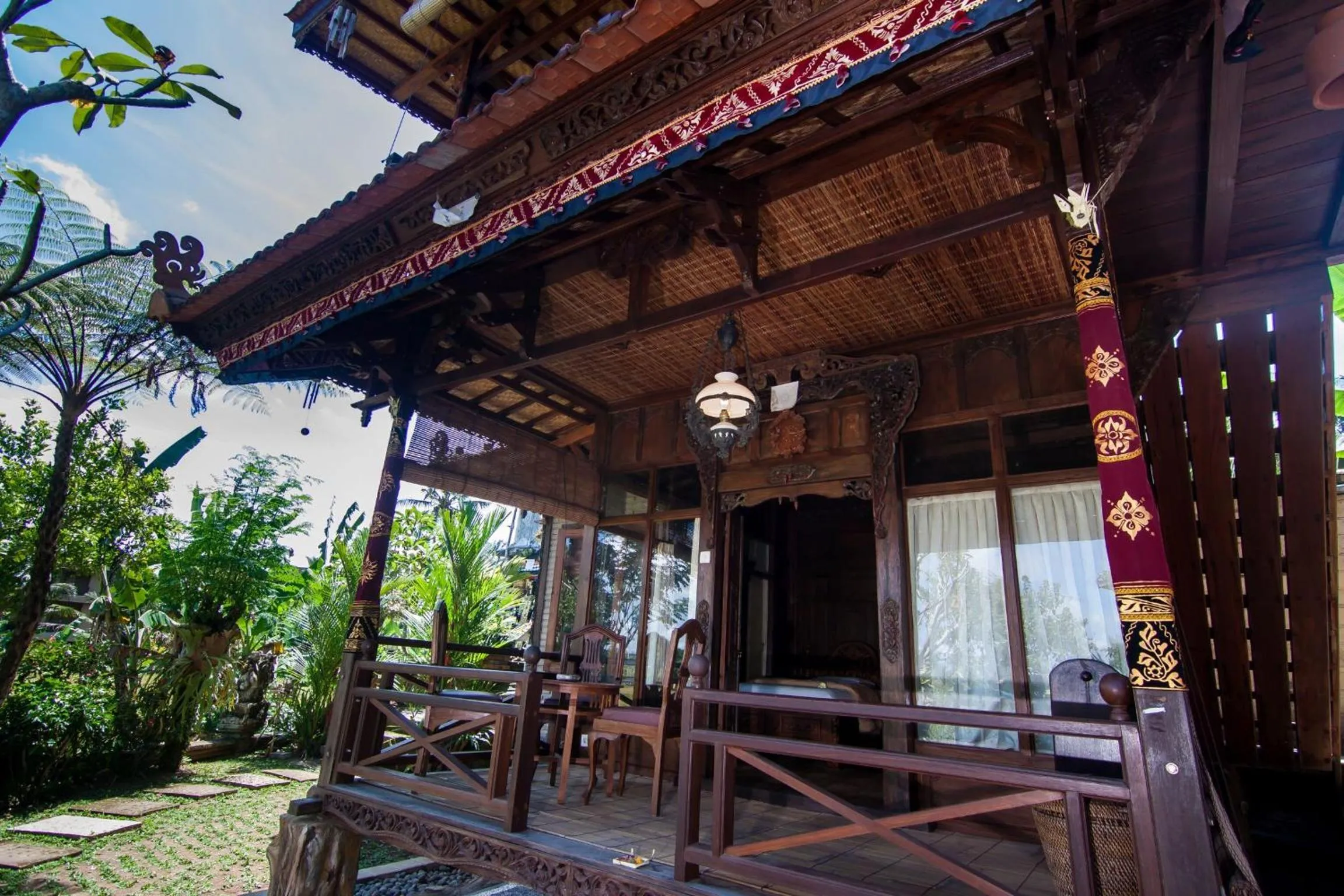 Balcony/Terrace in Ganesha Ubud Inn