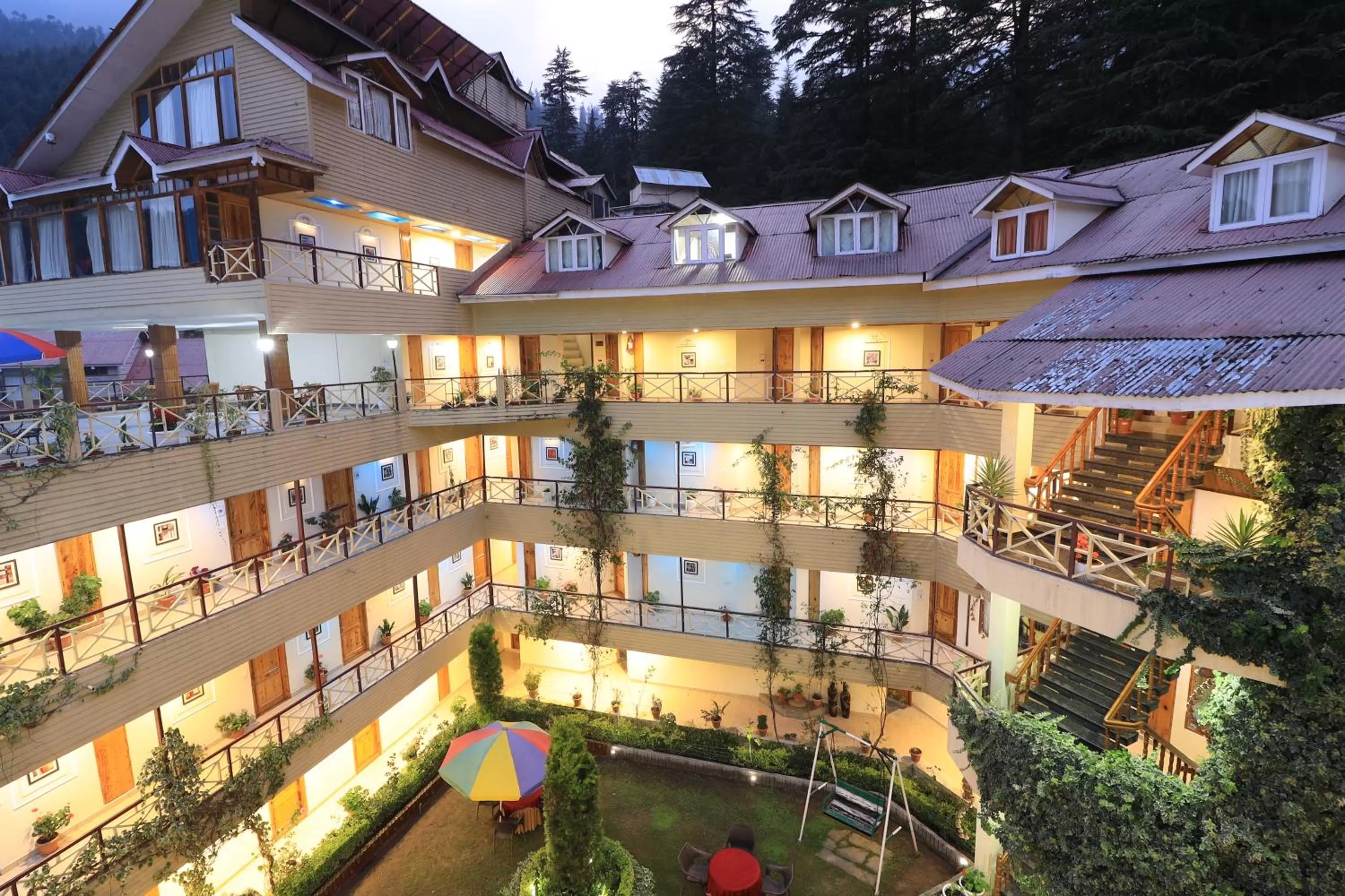 Property Building in Snow Valley Resorts & Spa Manali