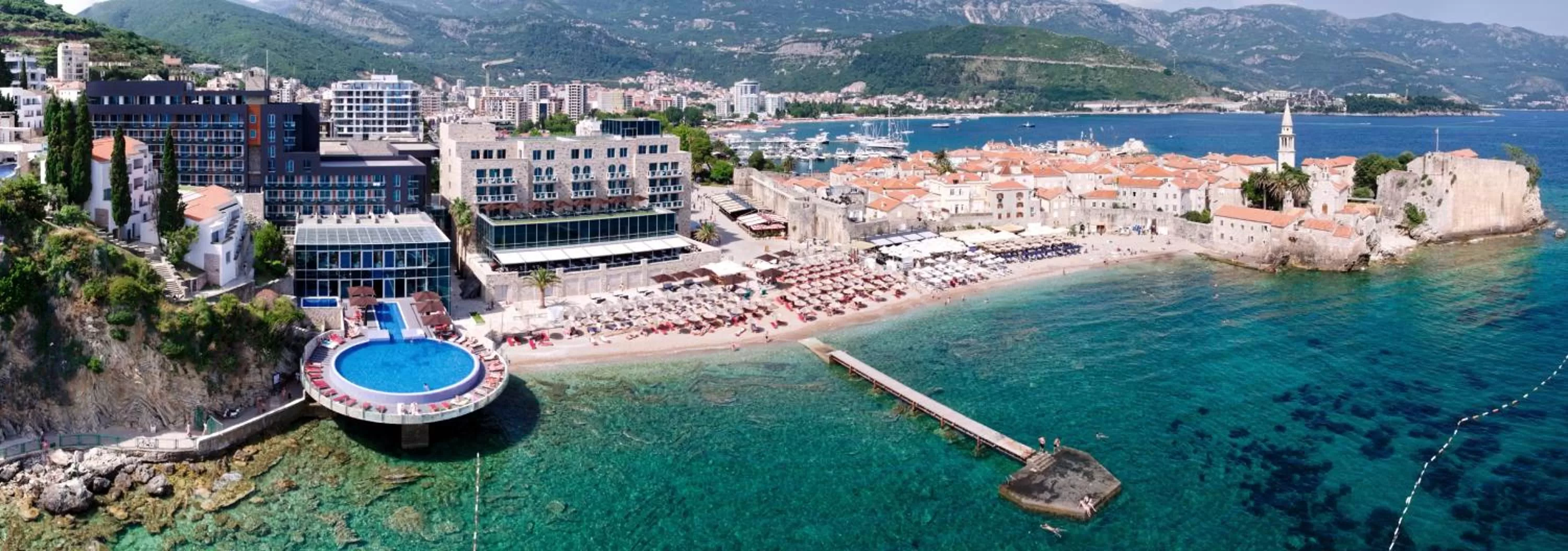 Bird's eye view in Avala Resort & Villas