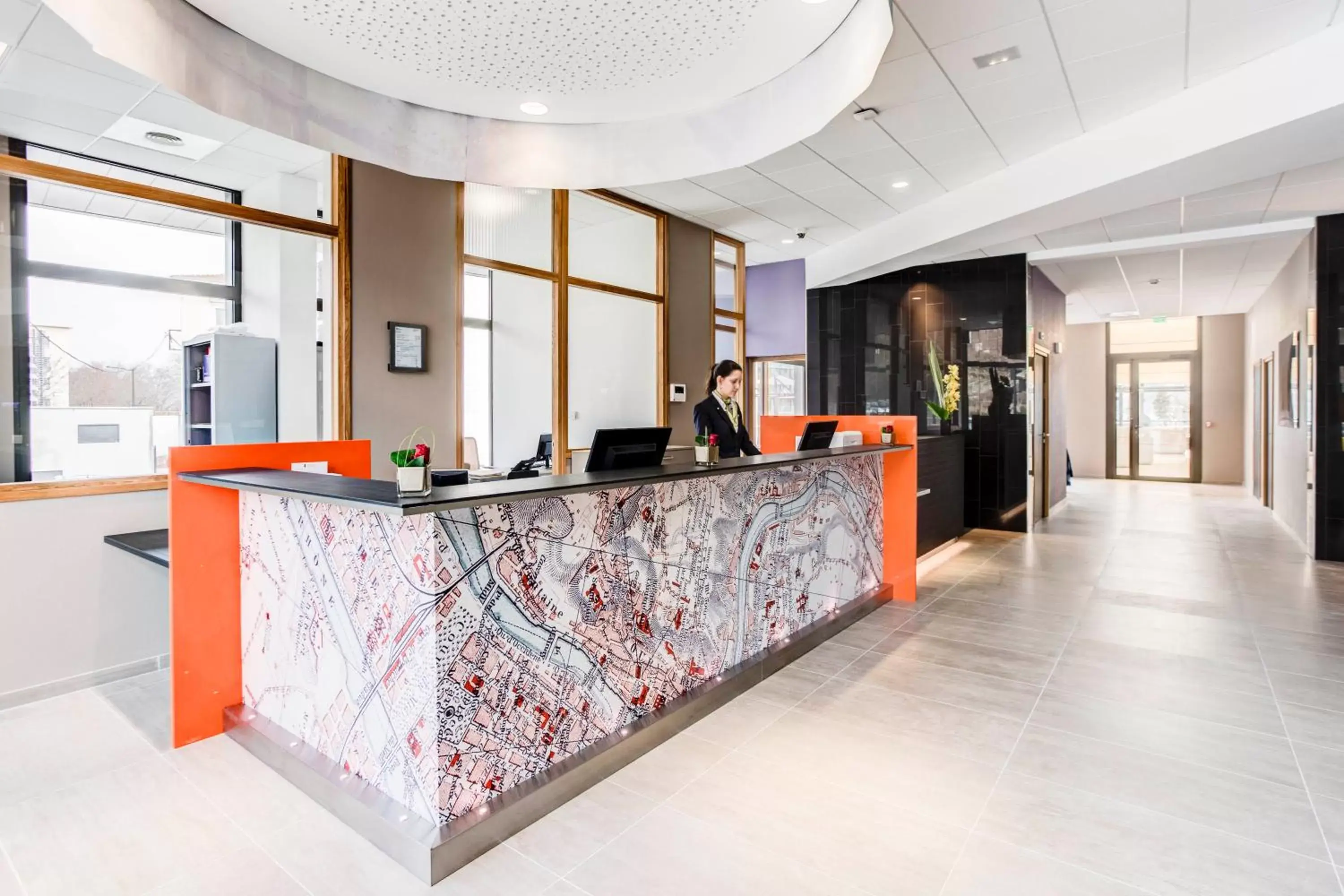 Lobby or reception, Lobby/Reception in Hotel ParkSaône