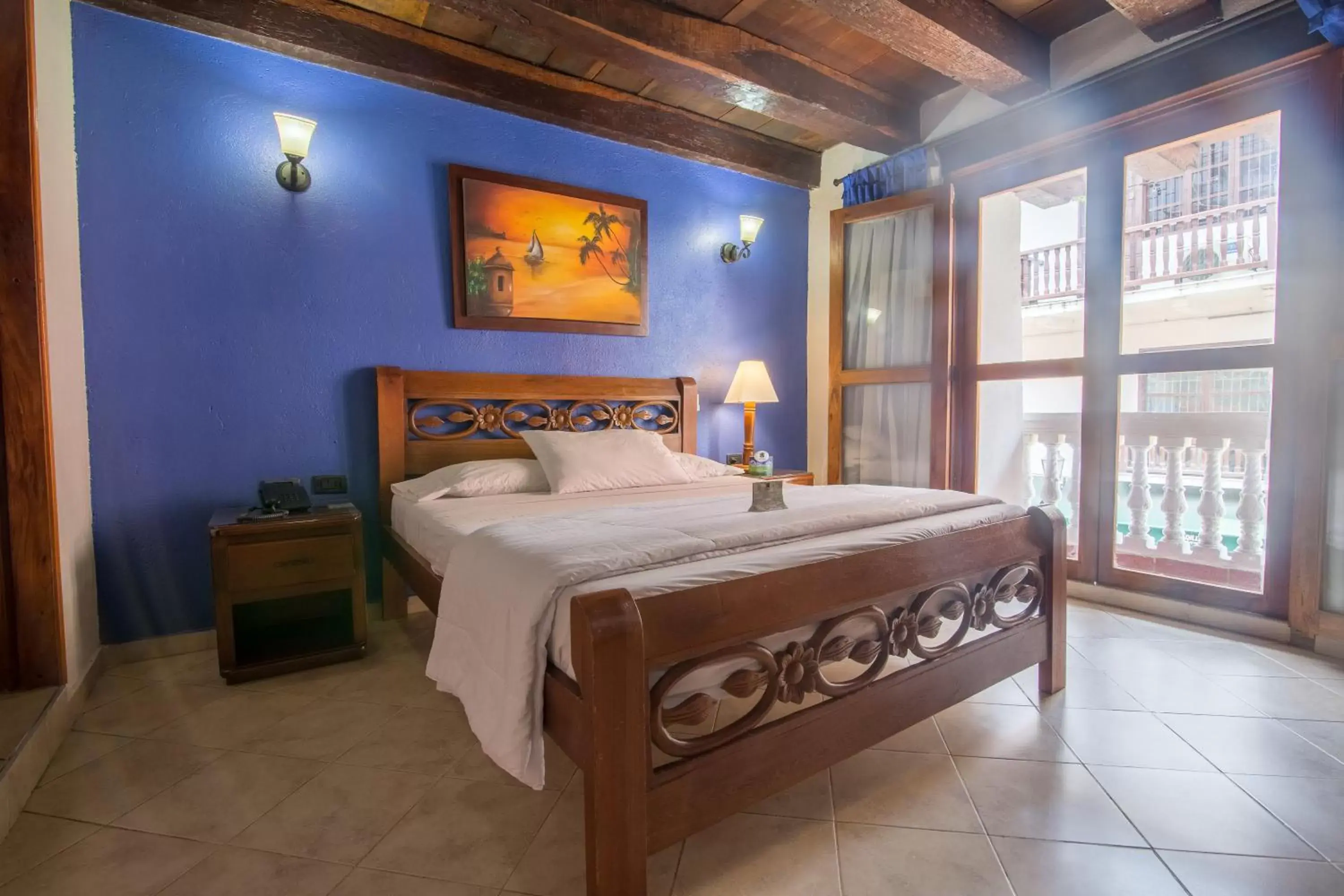 Photo of the whole room, Bed in Hotel Don Pedro De Heredia