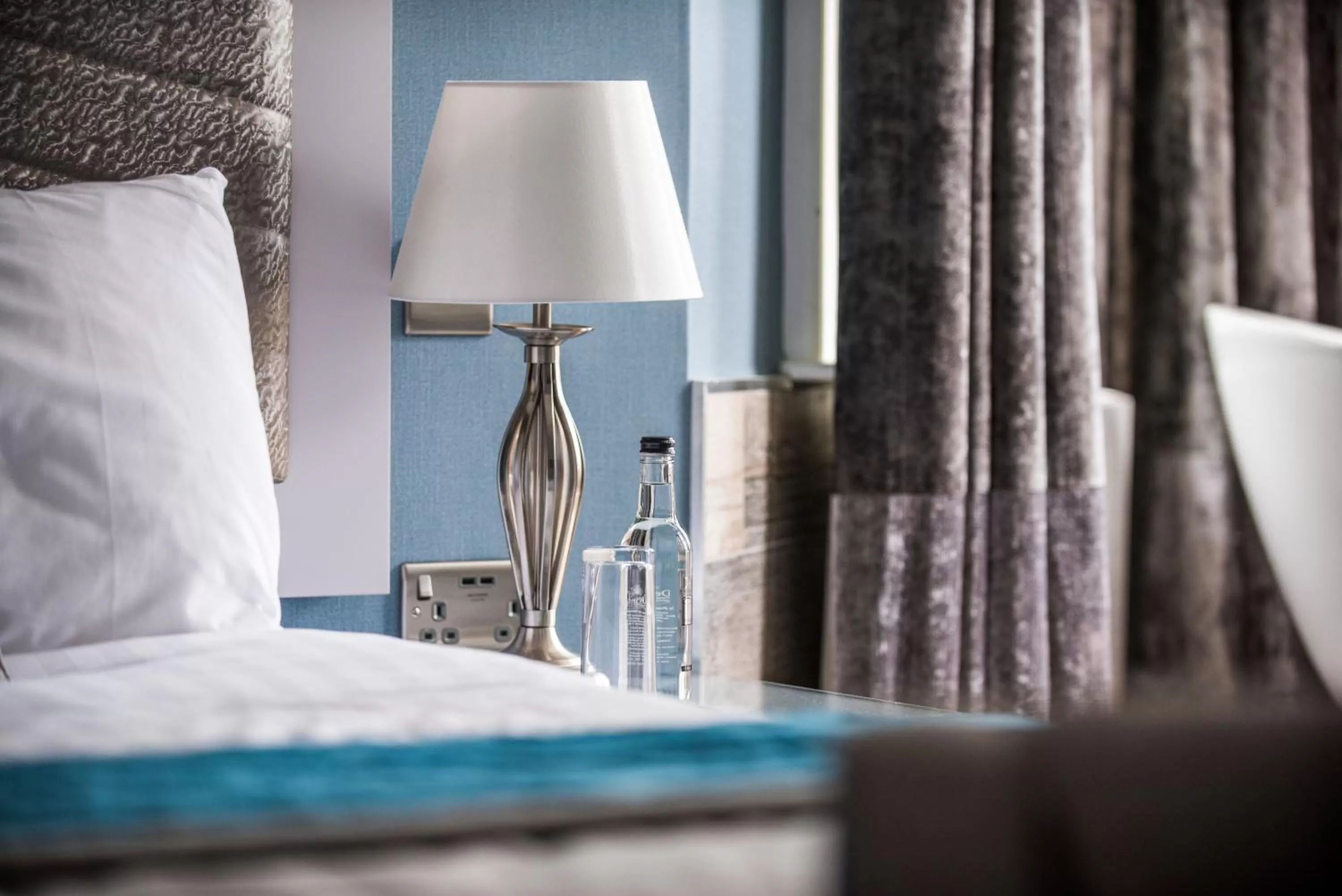 Bedroom, Bed in Caer Rhun Hall Hotel