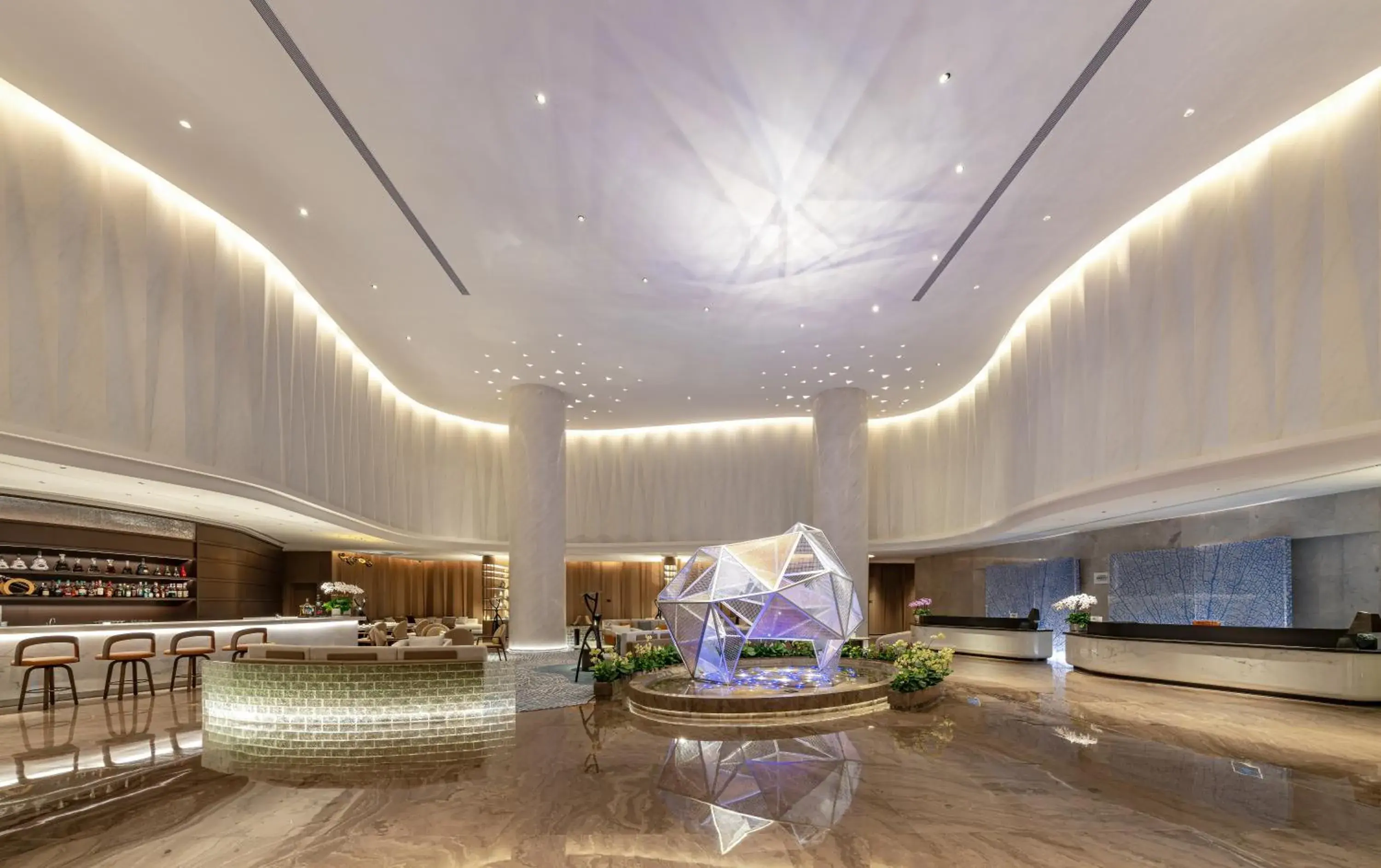 Lobby or reception in The Westin Yantai