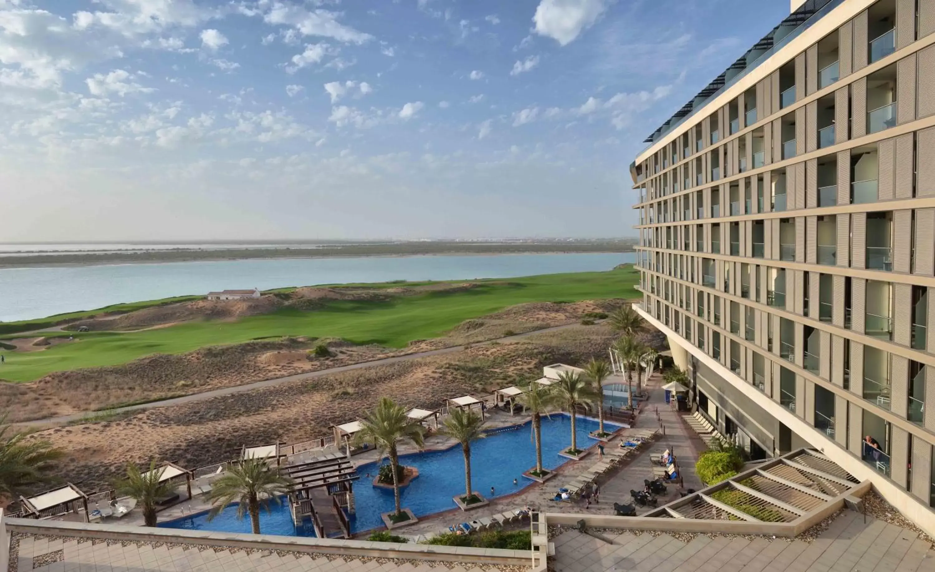 Swimming pool, Pool View in Radisson Blu Hotel, Abu Dhabi Yas Island