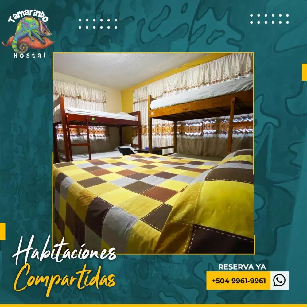 Bed in Tamarindo Hostel