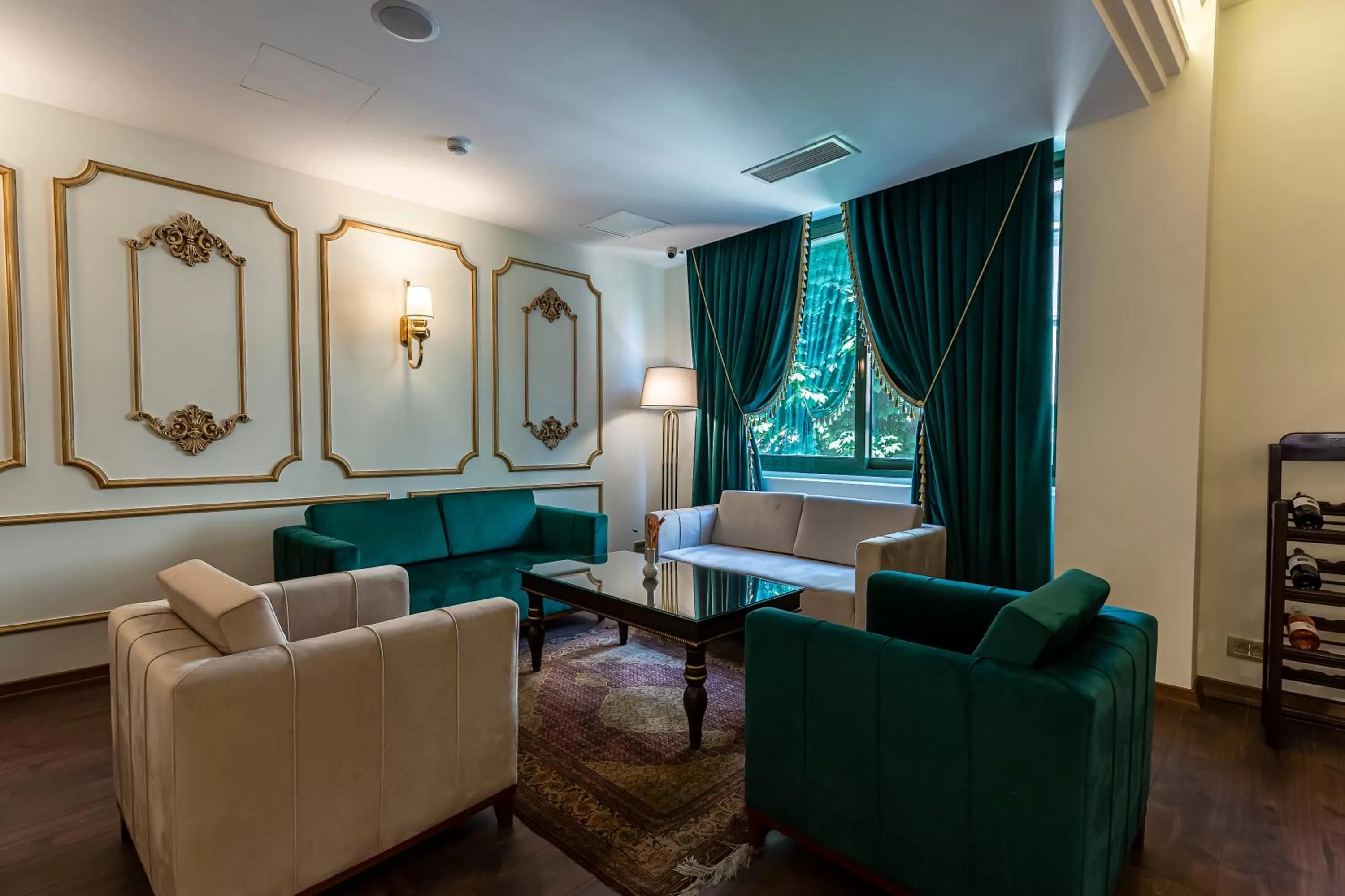 Lobby or reception in Marble Hotel