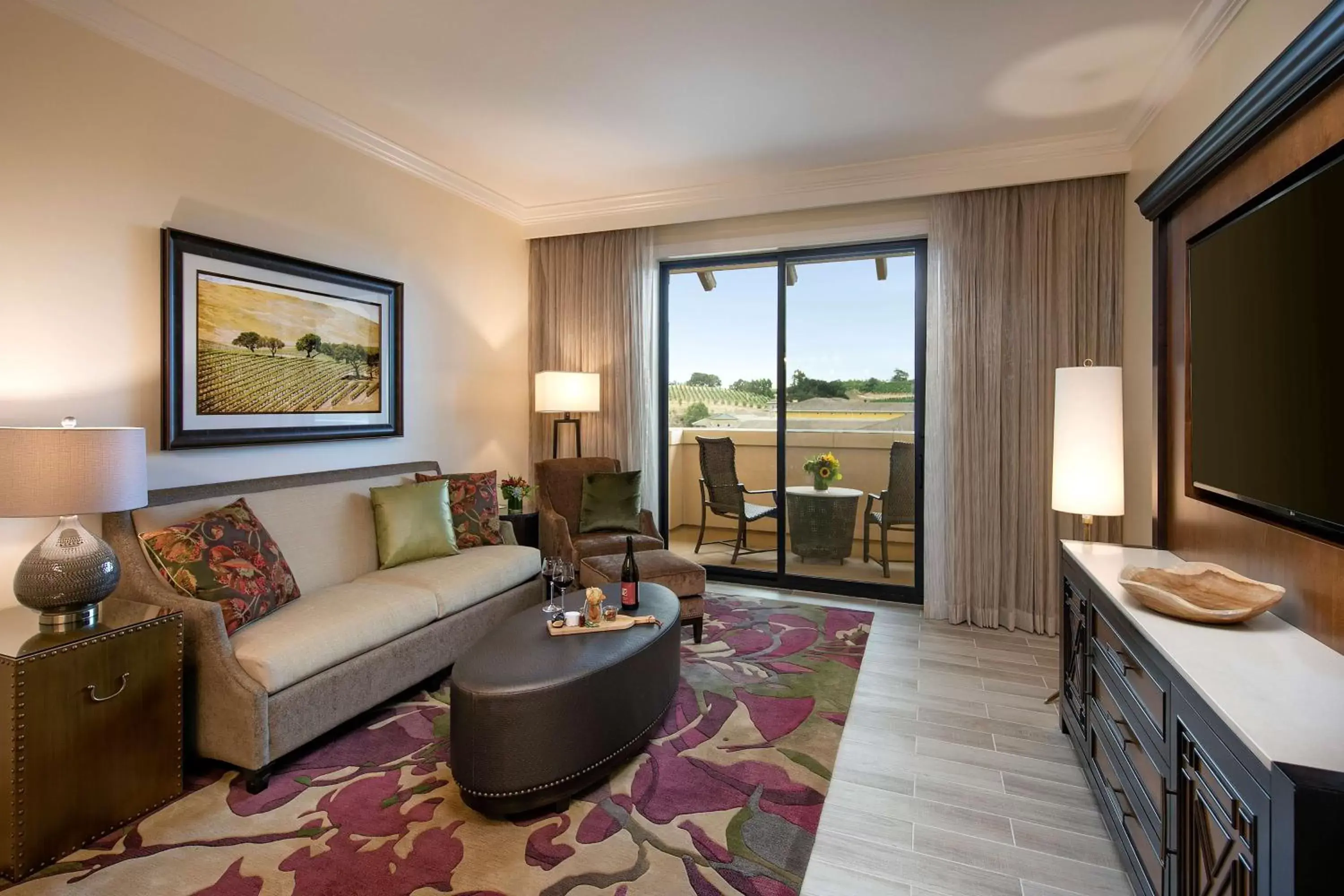 Bedroom, Seating Area in Grand Reserve at The Meritage