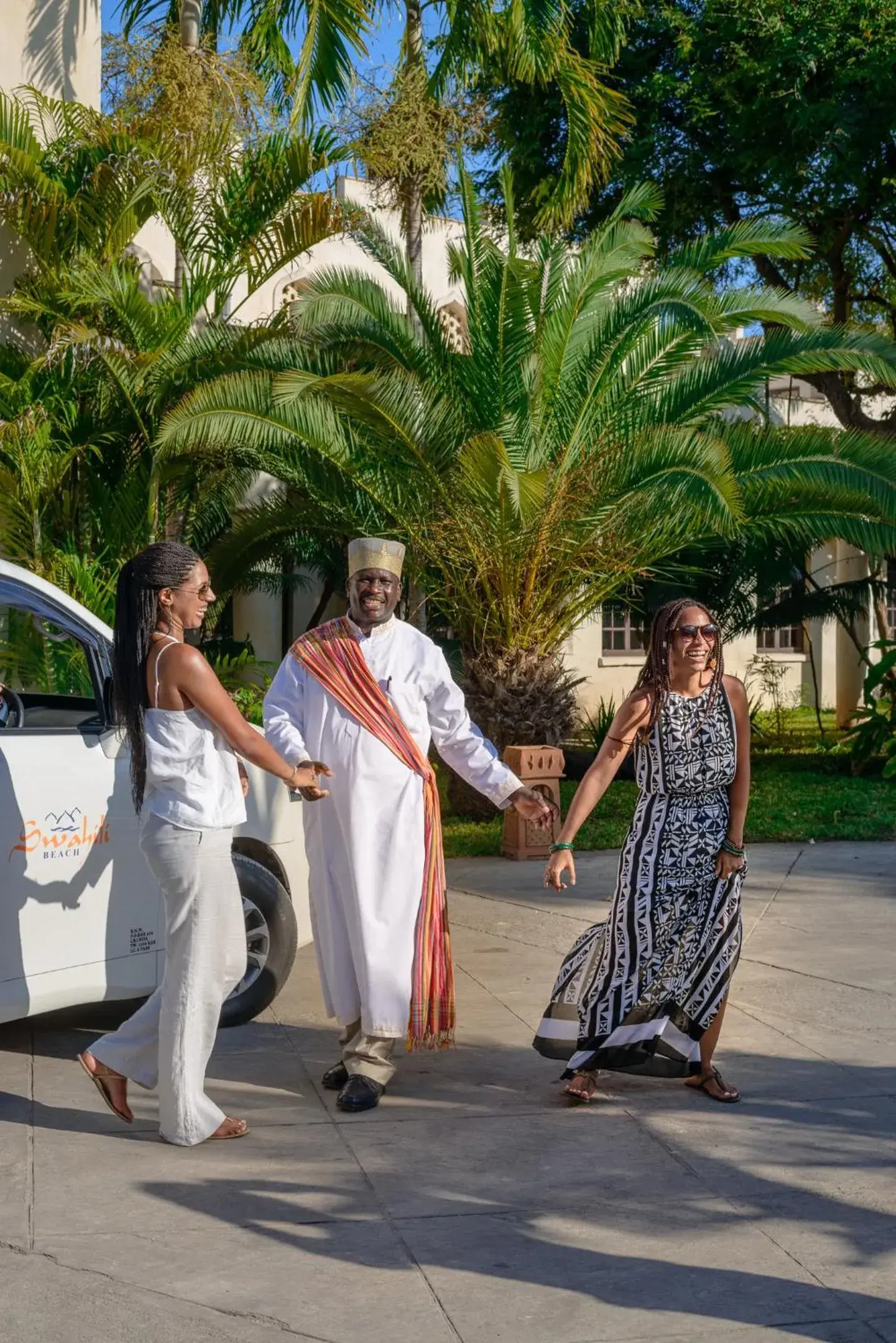 Facade/entrance in Swahili Beach Facade/entrance in Swahili Beach
