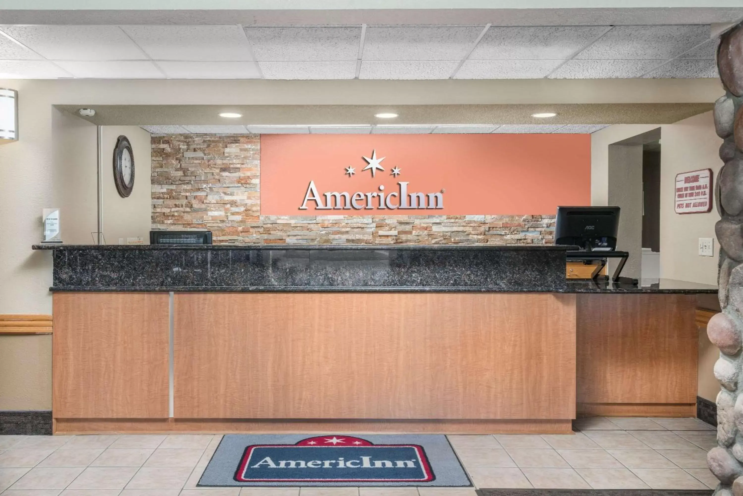 Lobby or reception, Lobby/Reception in AmericInn by Wyndham Bismarck