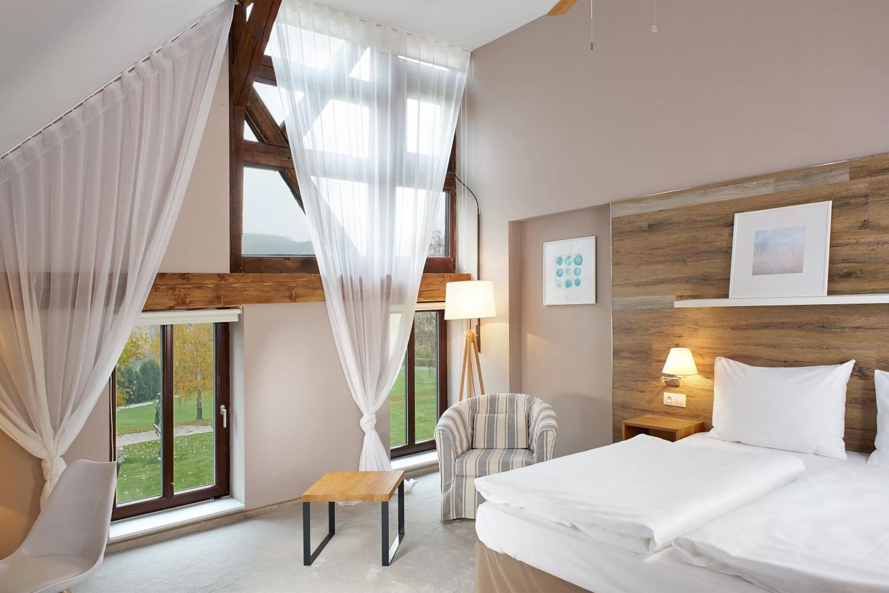 Bedroom, Bed in Cihelny Golf & Wellness Resort