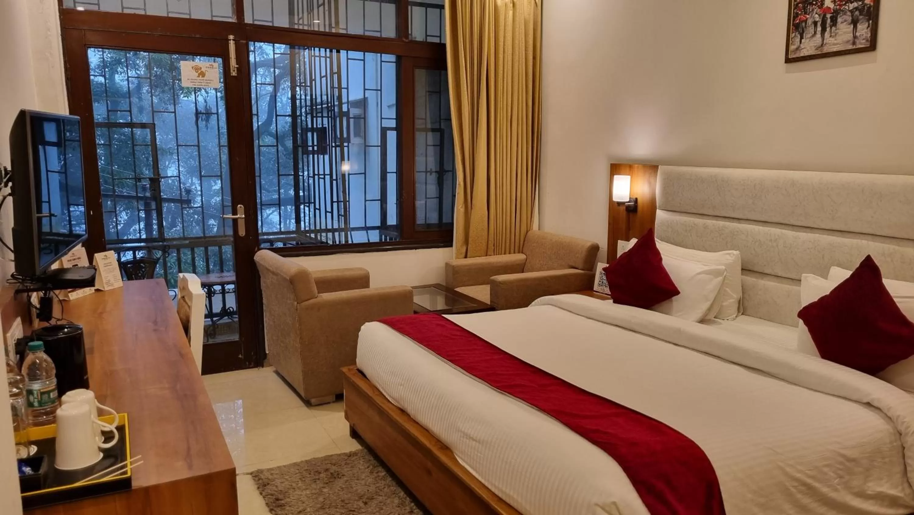 Bed in Pride Ashiyana Resort Mussoorie