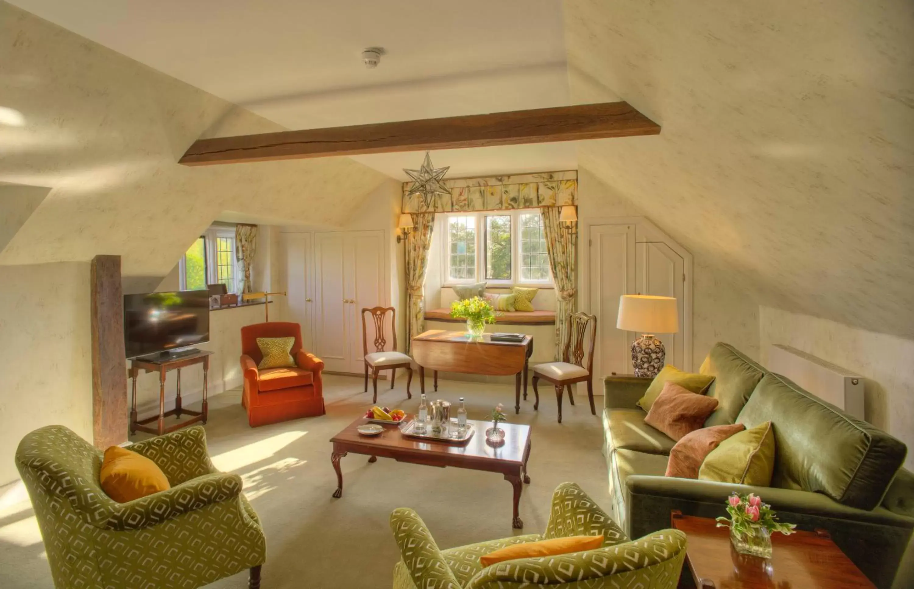 Seating Area in Gravetye Manor