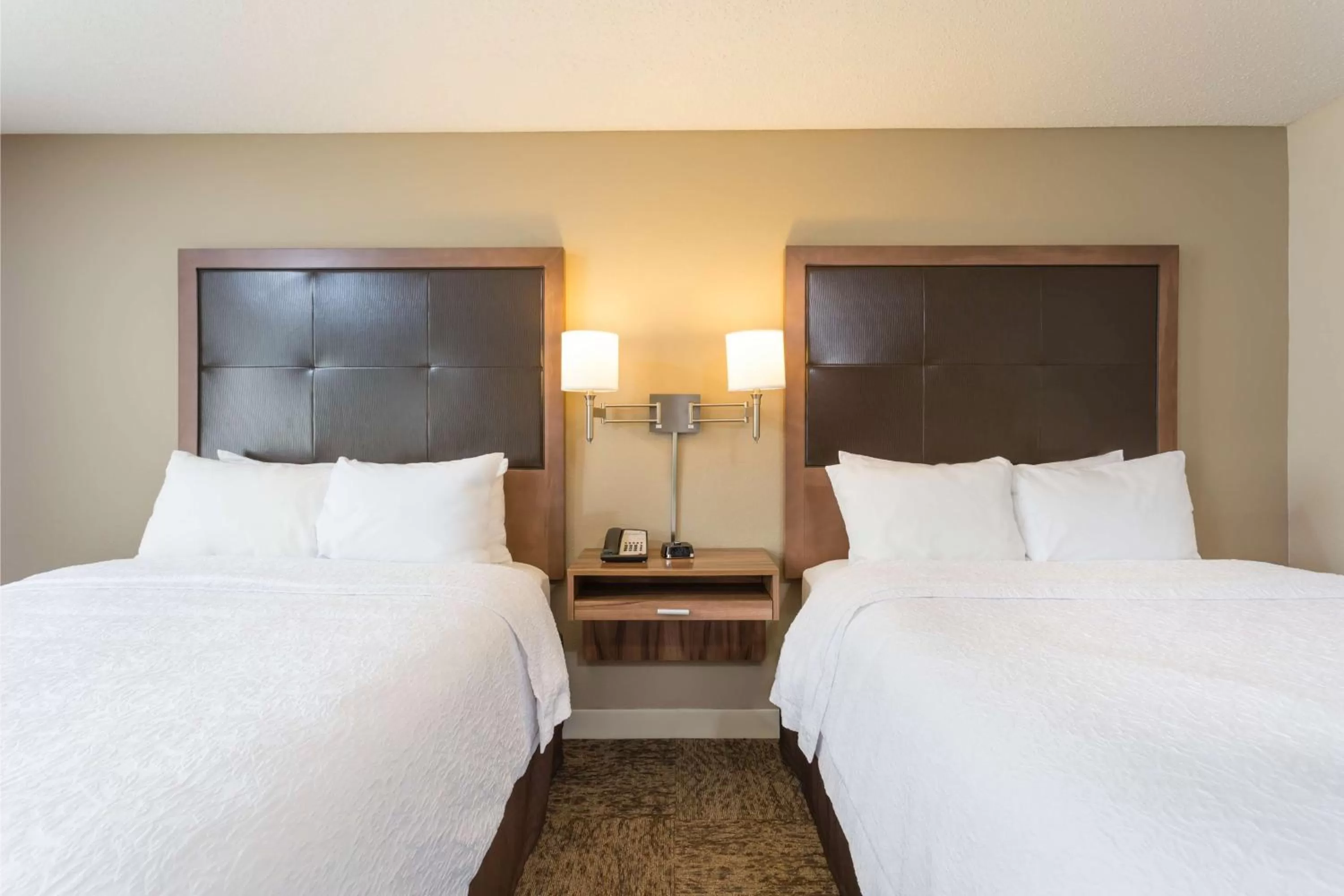 Bed in Hampton Inn Havelock