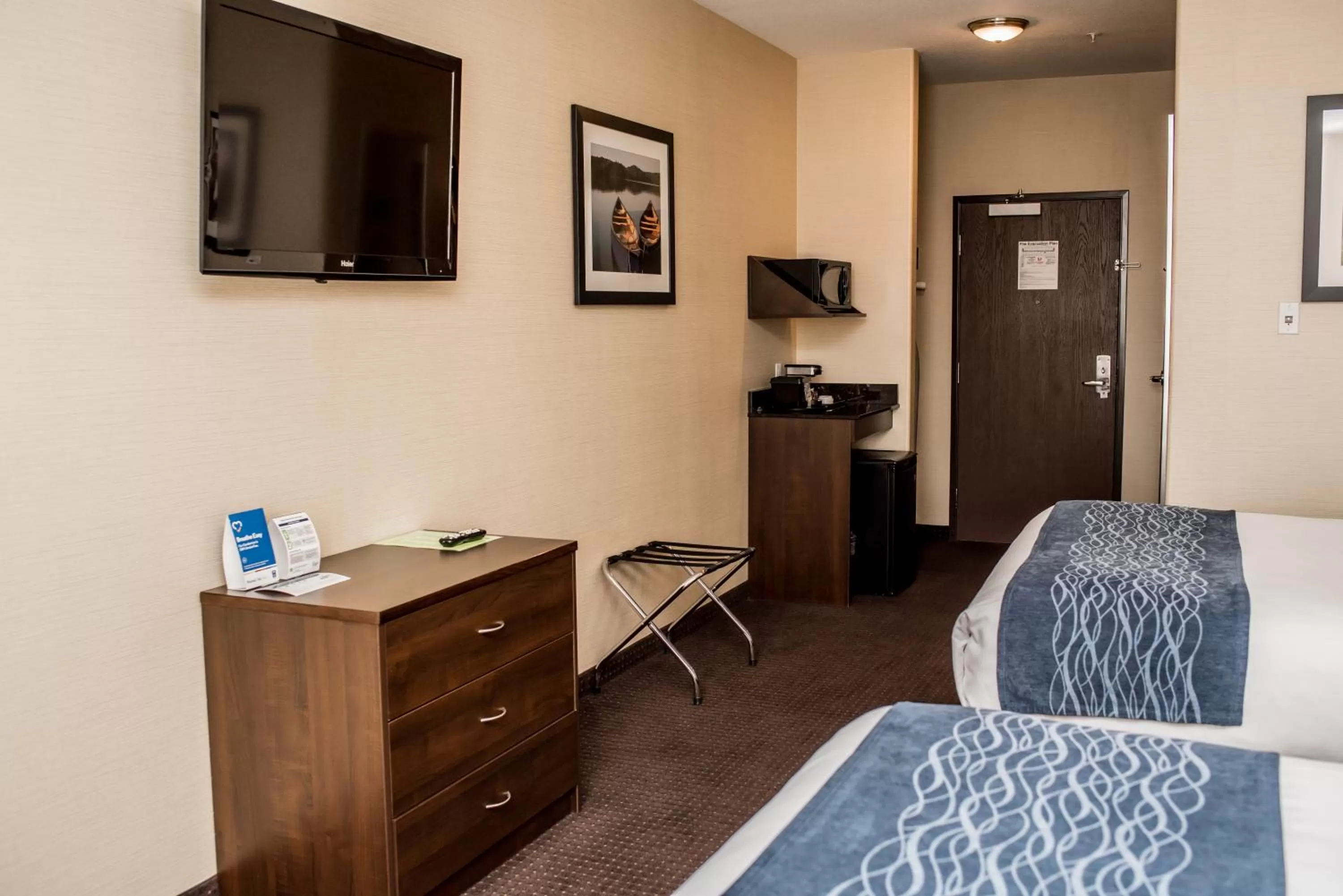 Bed in Comfort Inn & Suites