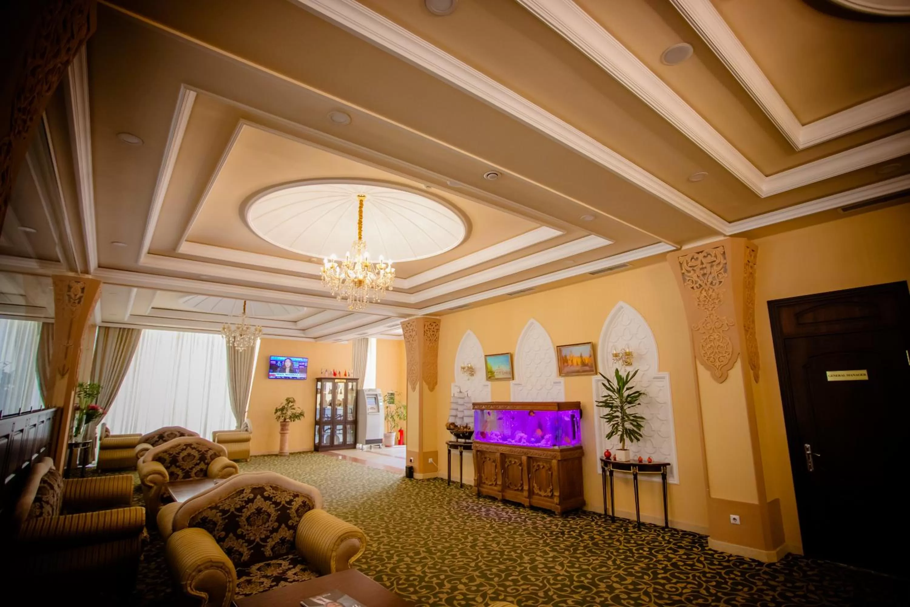 Lobby or reception in Gloria Hotel