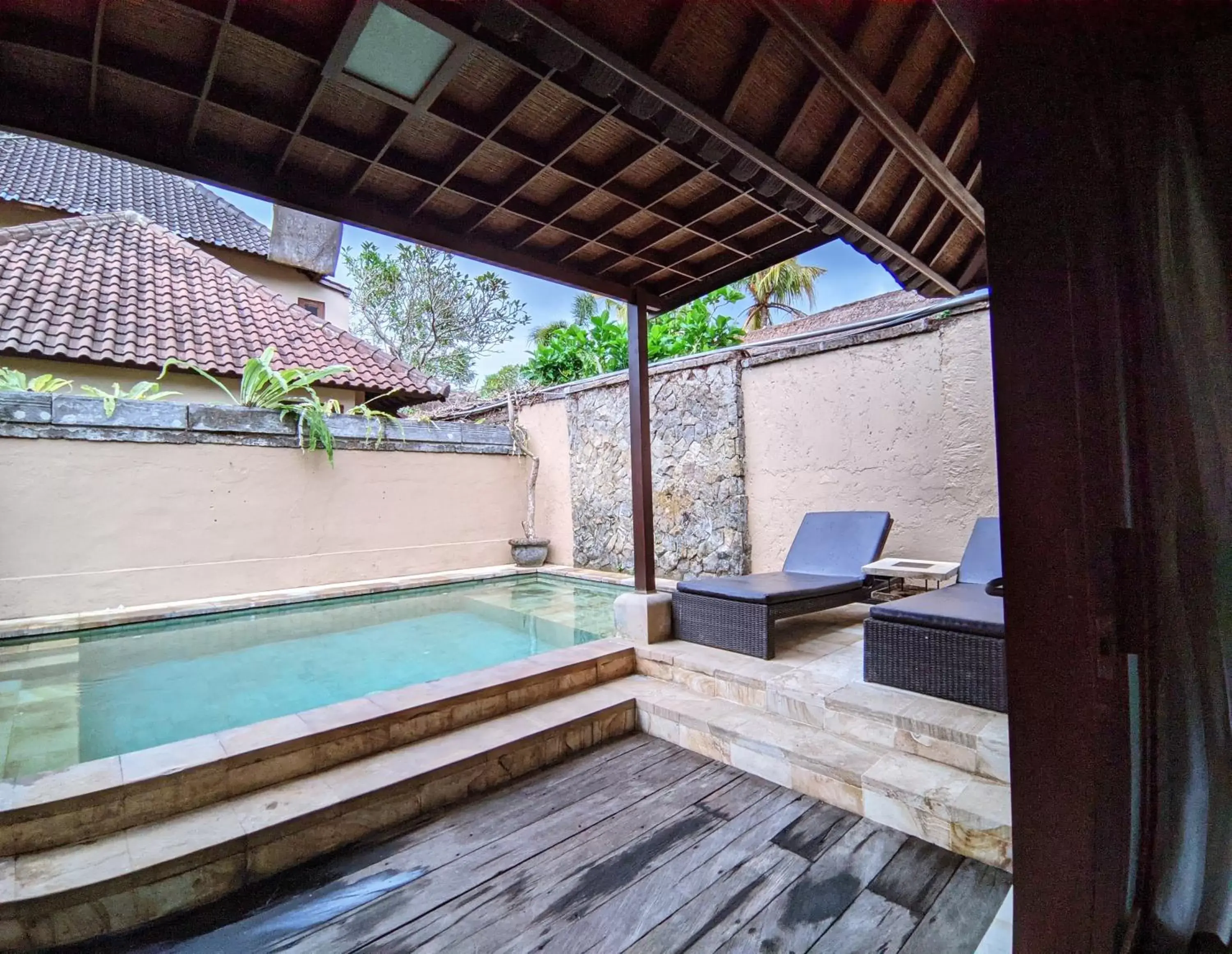 Patio, Swimming Pool in Barong Resort and Spa