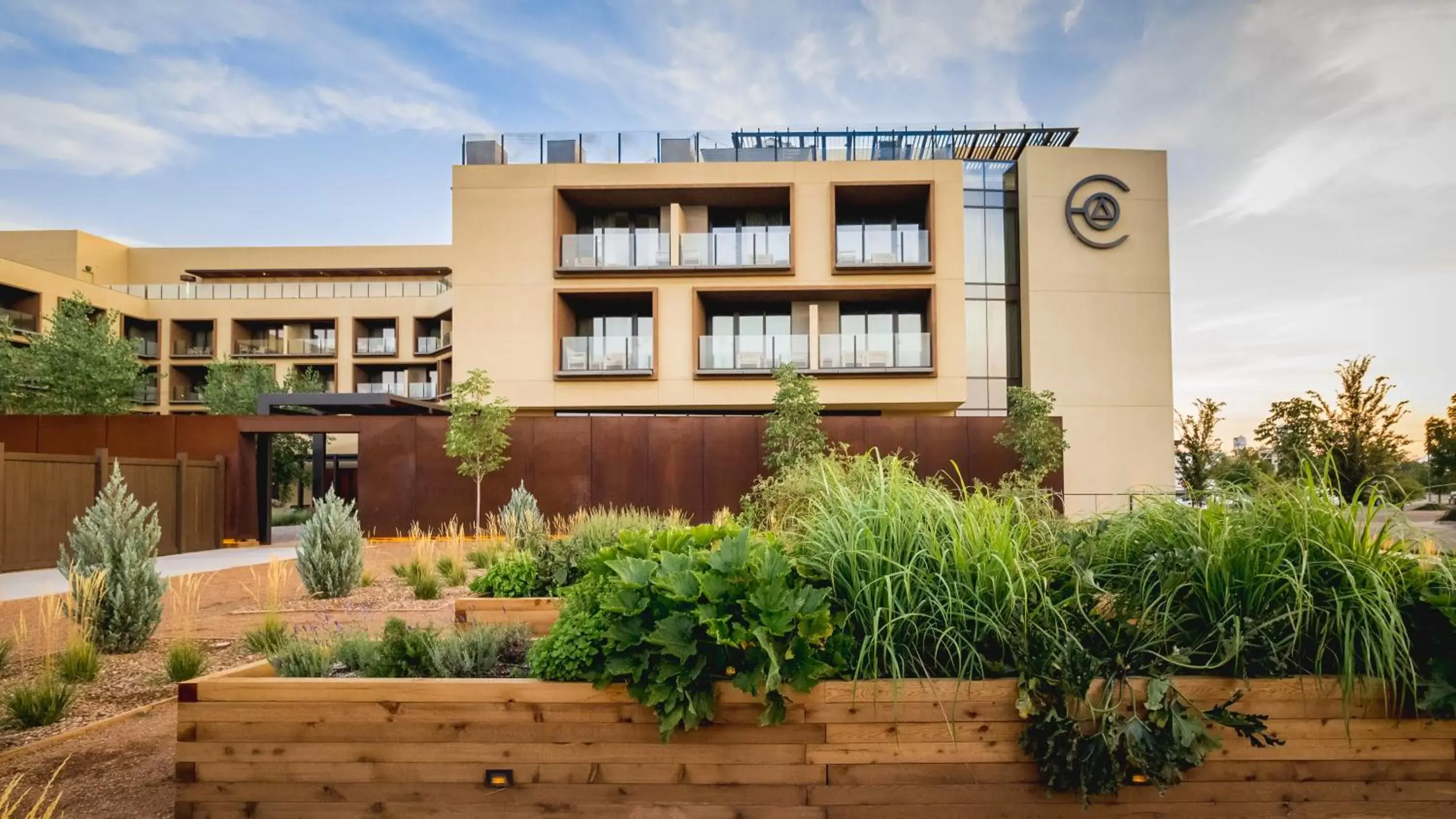 Garden, Property Building in Hotel Chaco