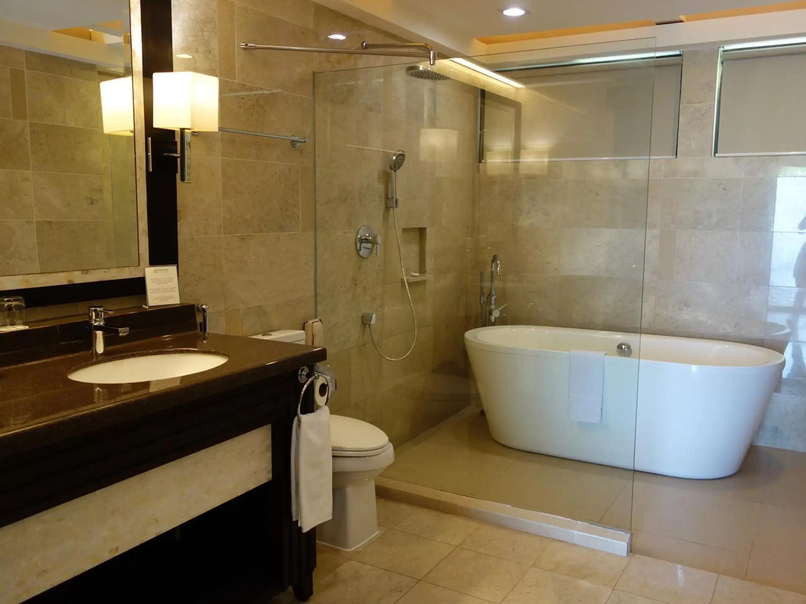 Bathroom in Henann Resort Alona Beach