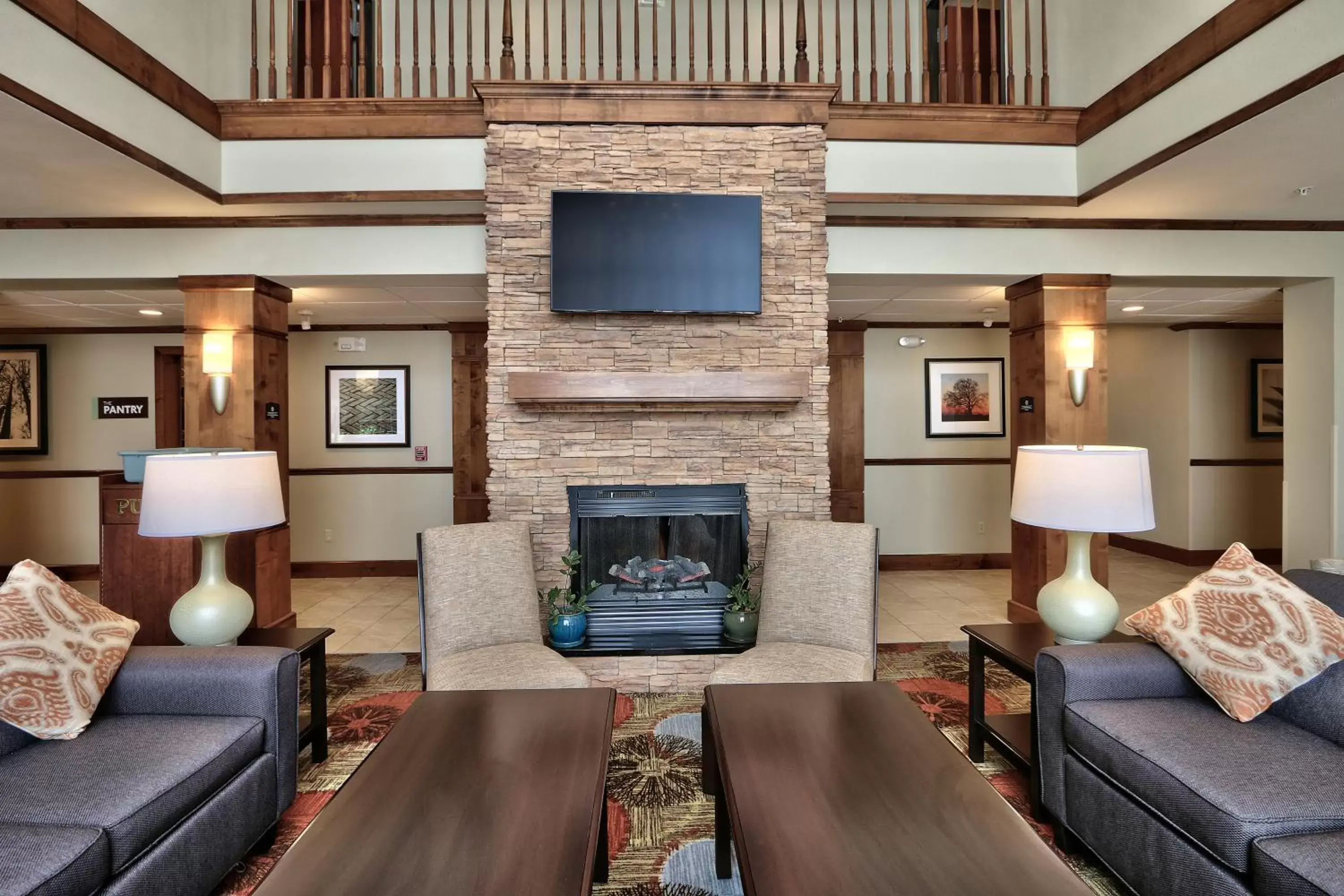 Property building, Seating Area in Staybridge Suites Albuquerque North, an IHG Hotel