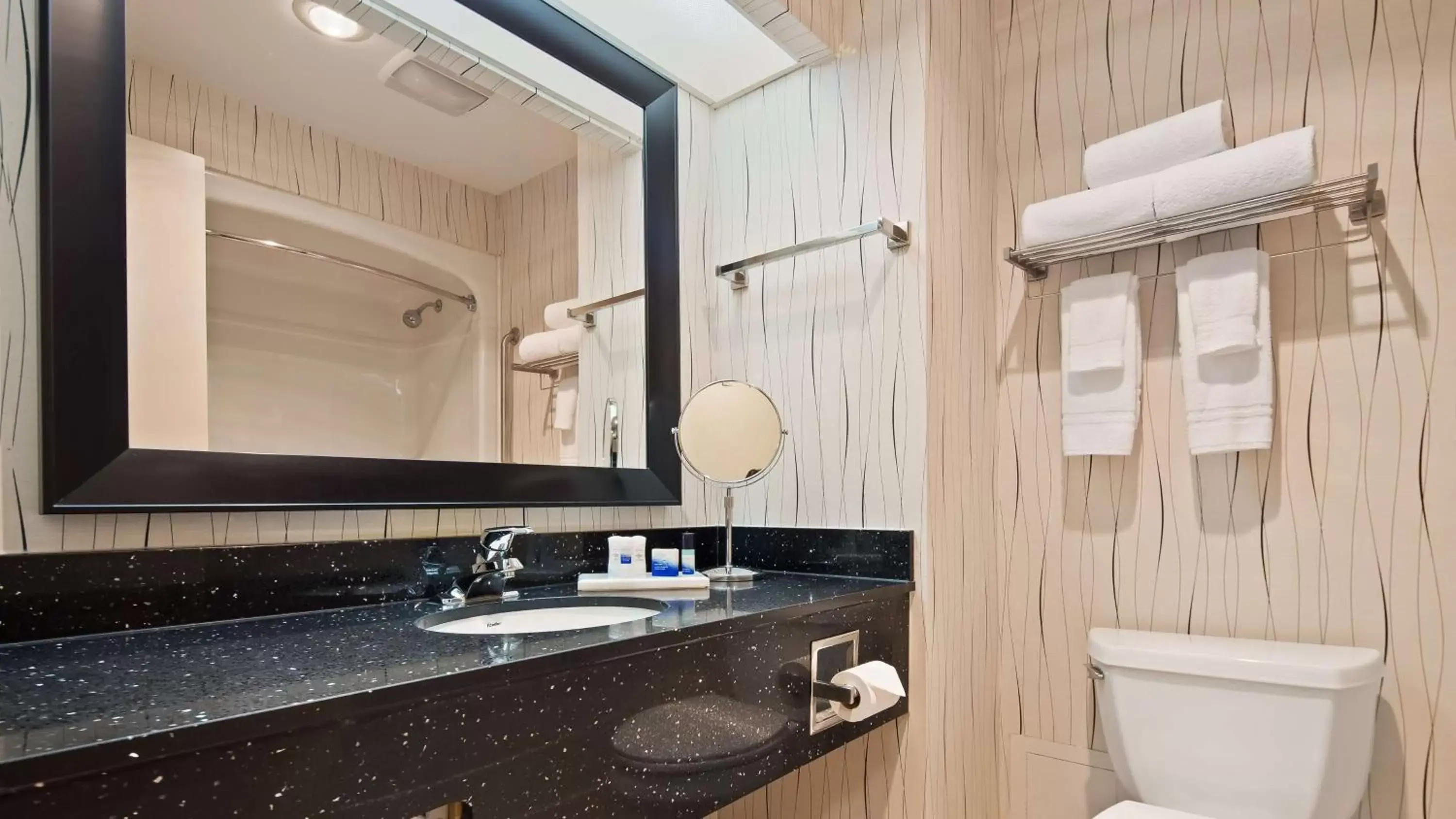 Bathroom in Best Western Plus Travel Hotel Toronto Airport
