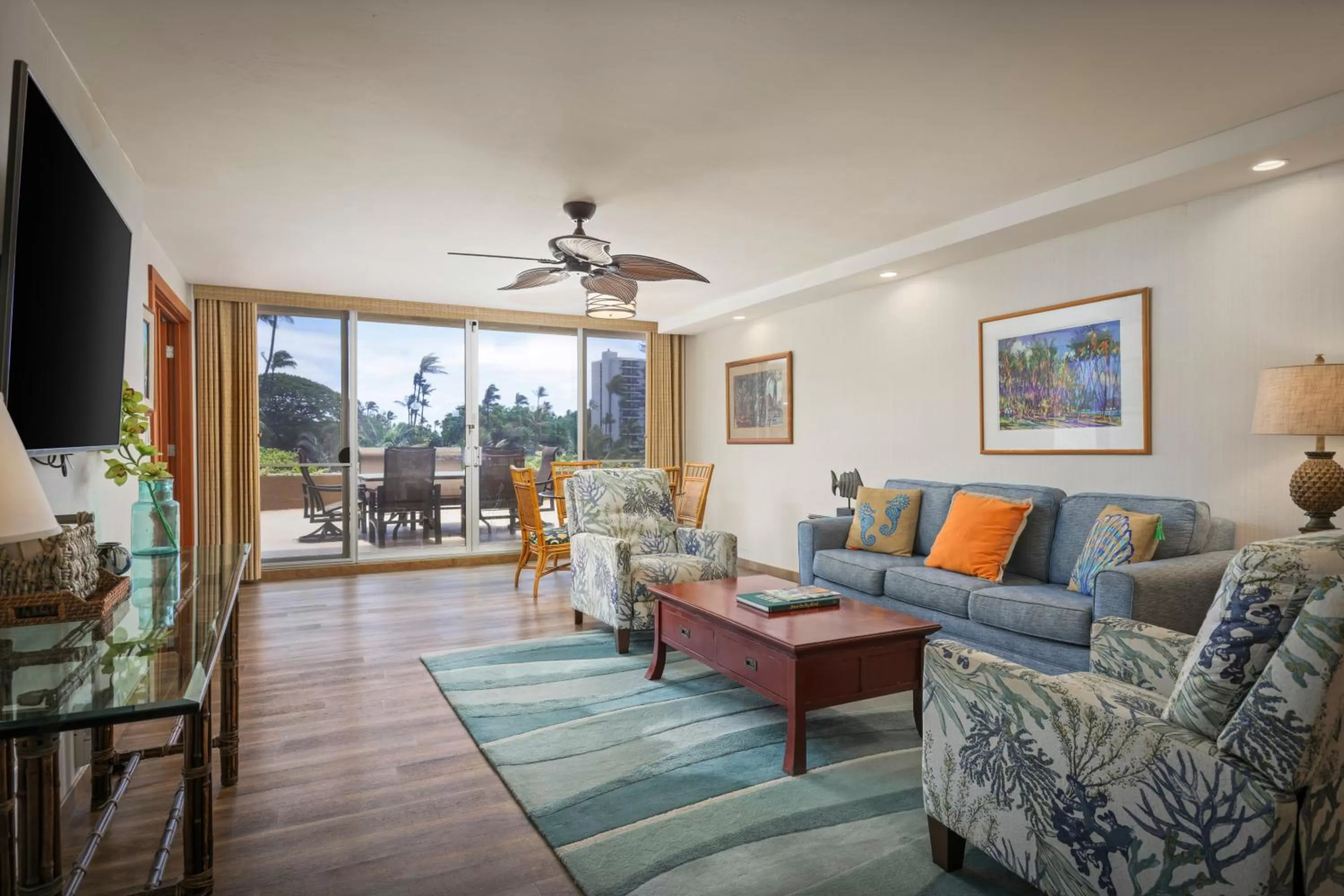 TV and multimedia, Seating Area in Aston Maui Kaanapali Villas