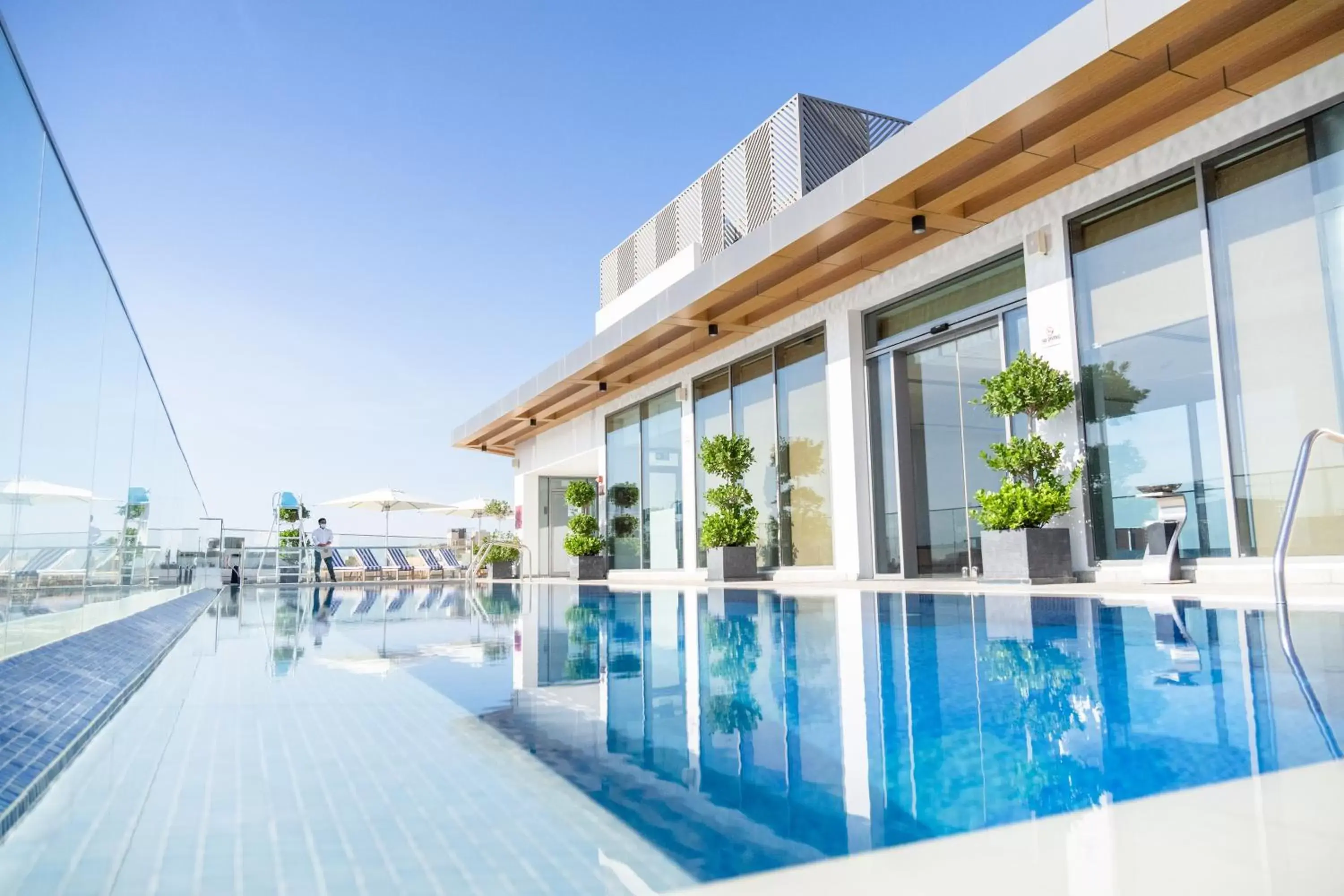 Swimming Pool in IntercityHotel Dubai Jaddaf Waterfront