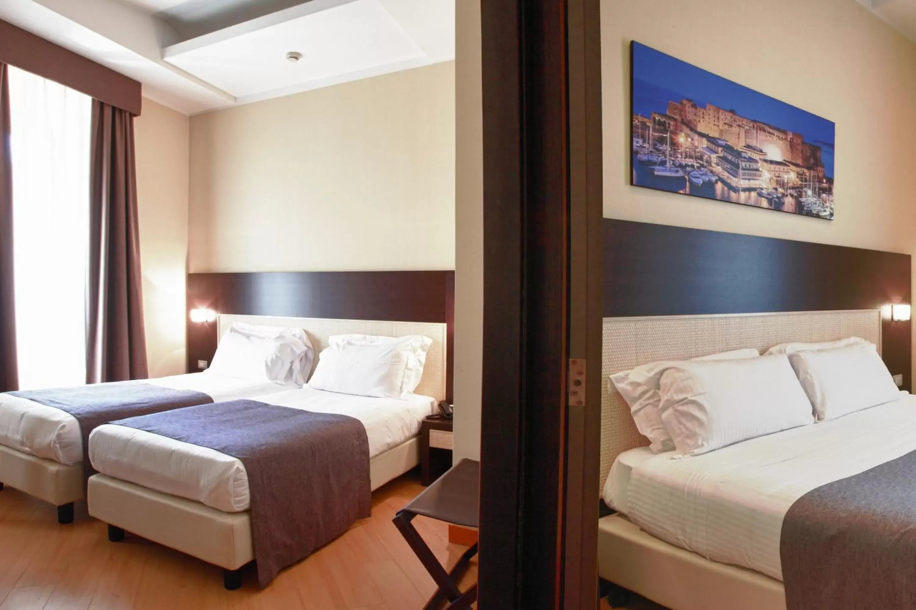 Bed in Hotel Naples