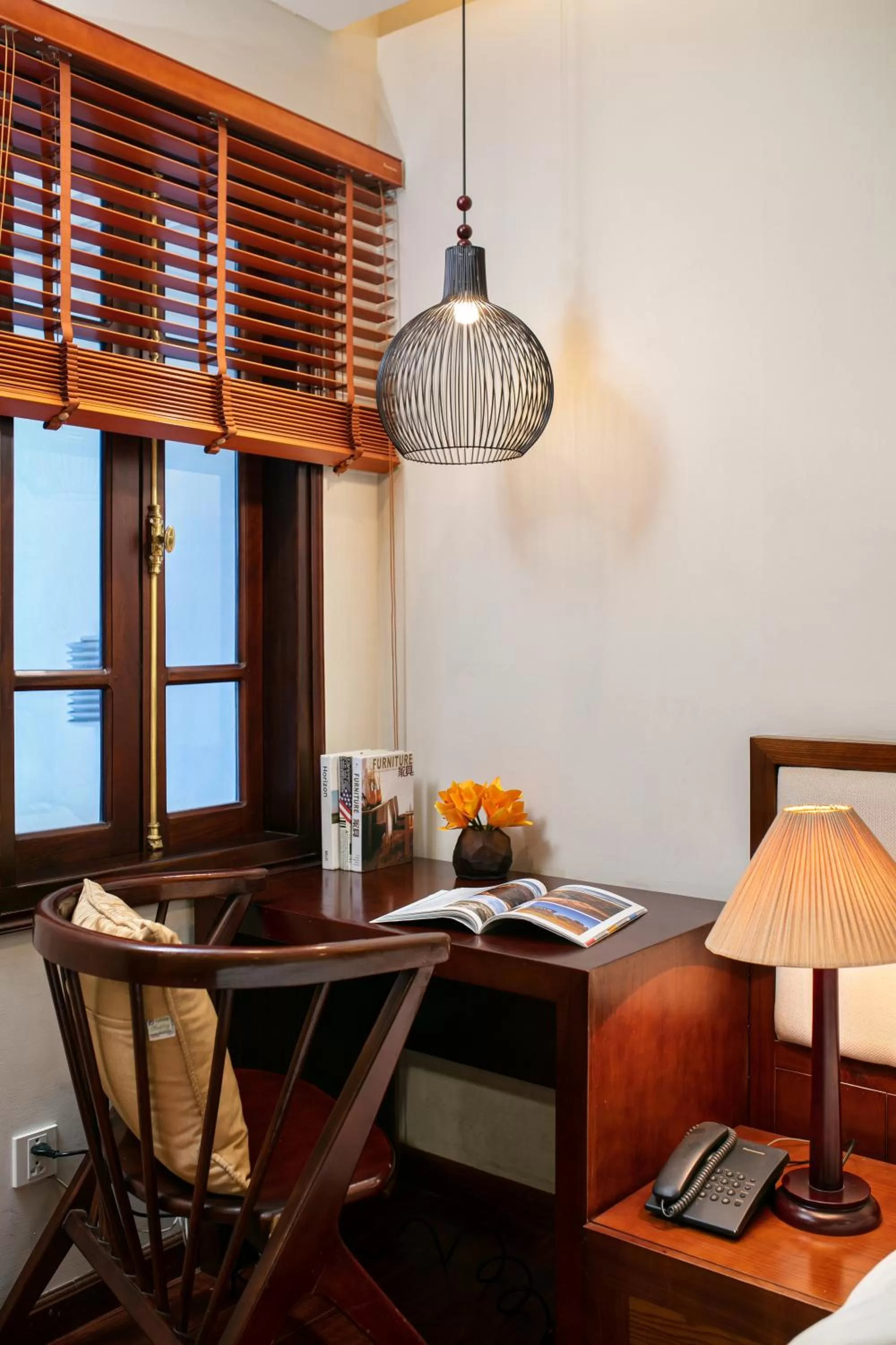 Seating area in Midori Boutique Hotel