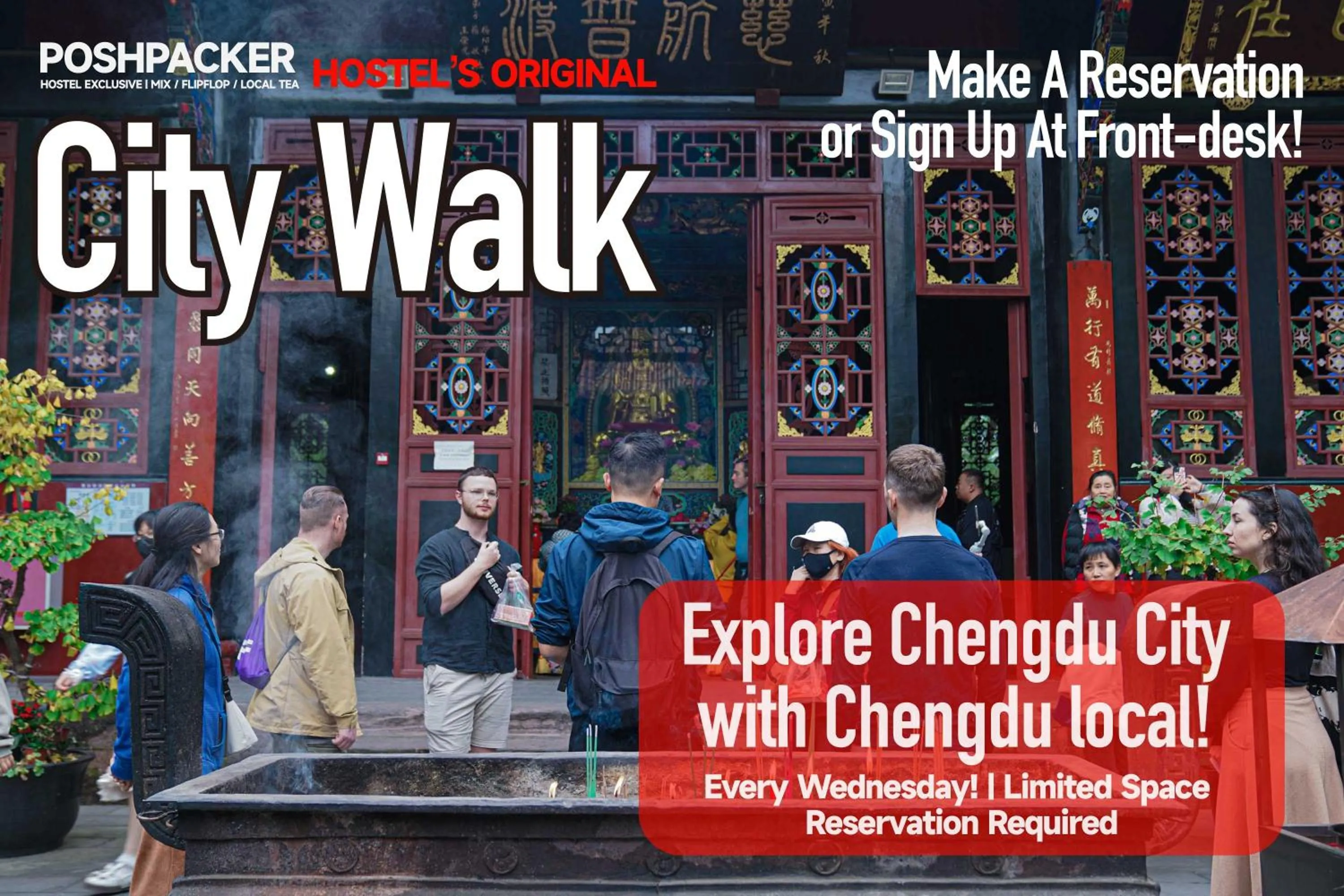 Activities in Chengdu Mix Hostel Backpackers