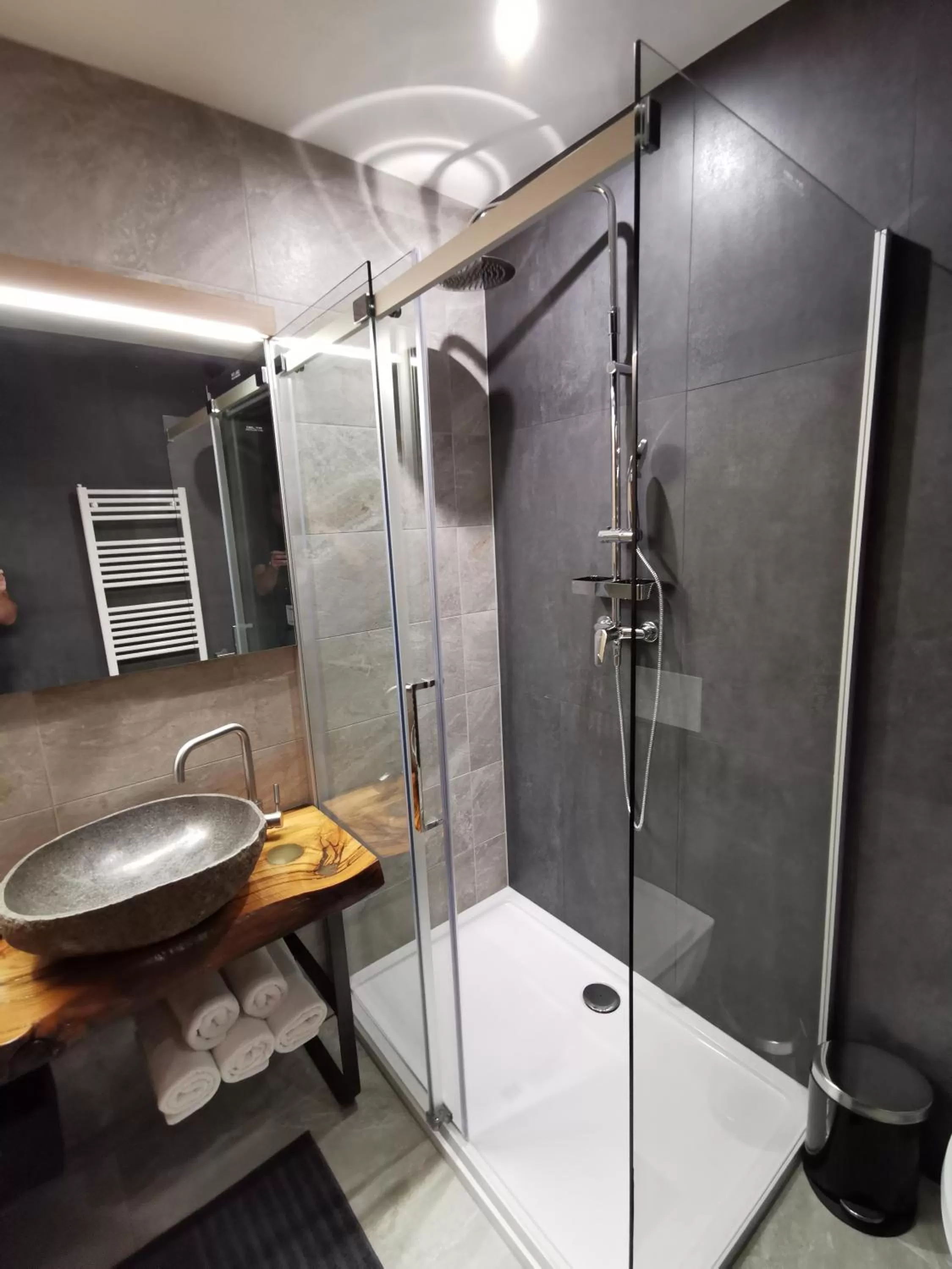 Bathroom in Hotel CityMap Maribor