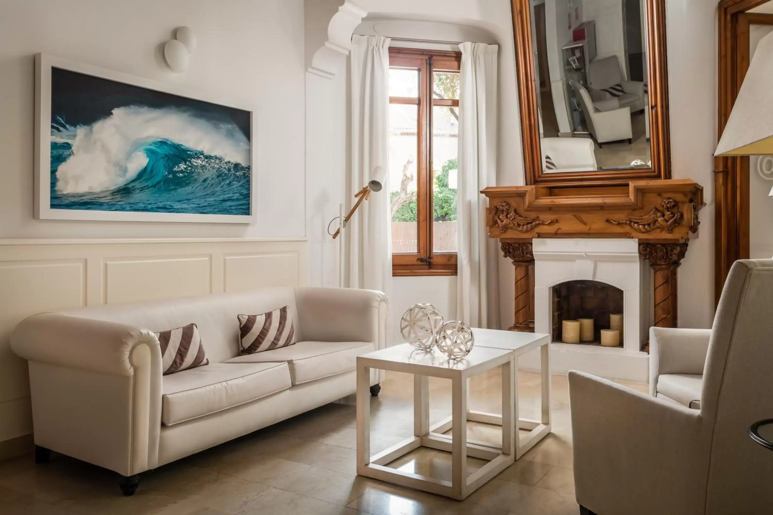 Living room, Seating Area in Hotel Medium Sitges Park