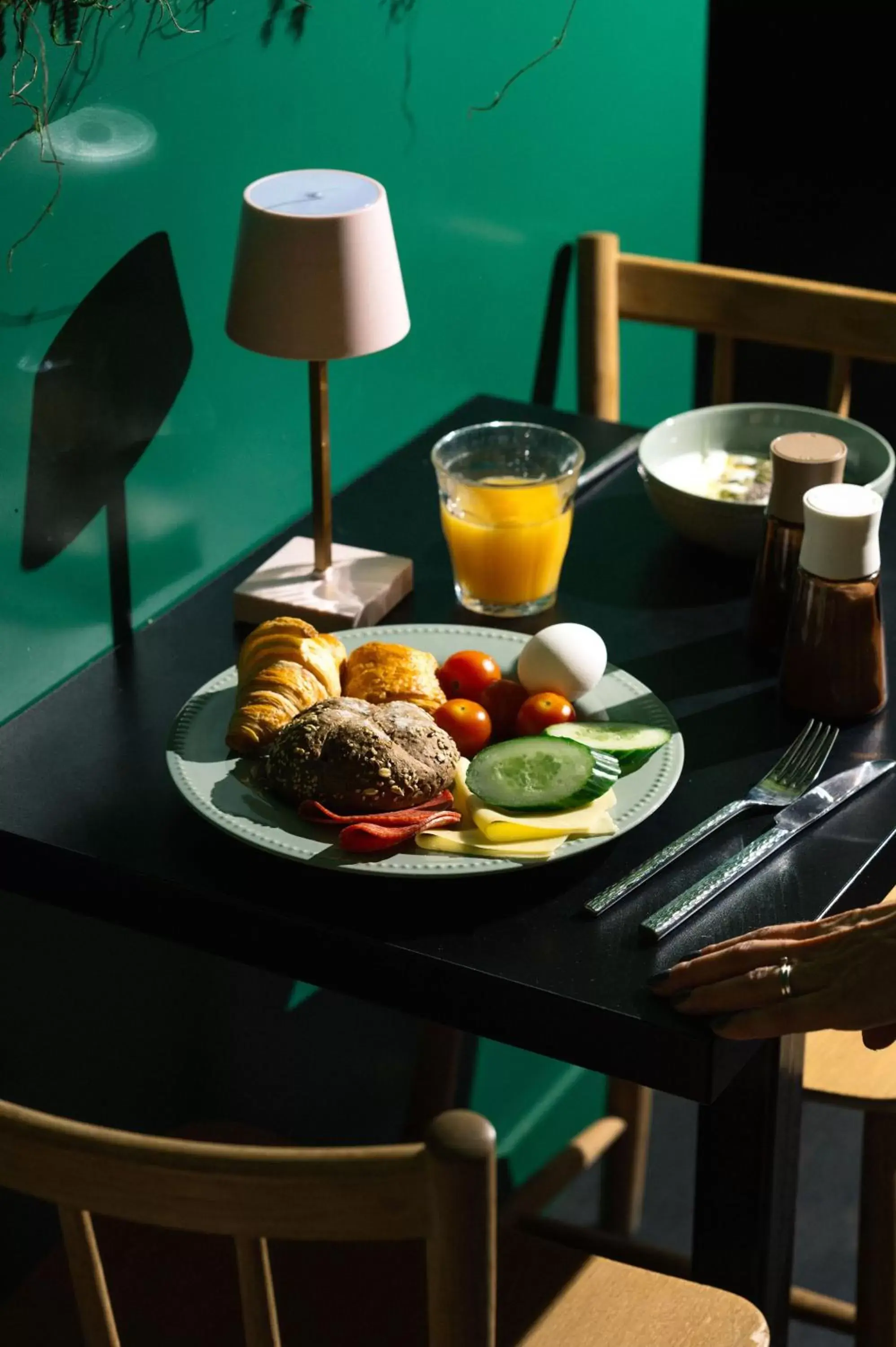 Breakfast in Qbic Amsterdam WTC