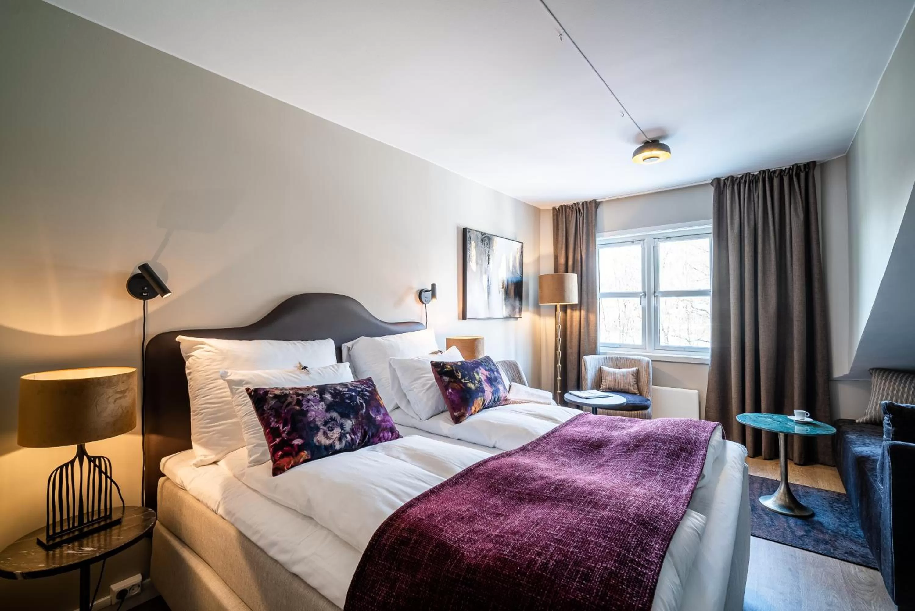 Photo of the whole room, Bed in Aksjemøllen - by Classic Norway Hotels