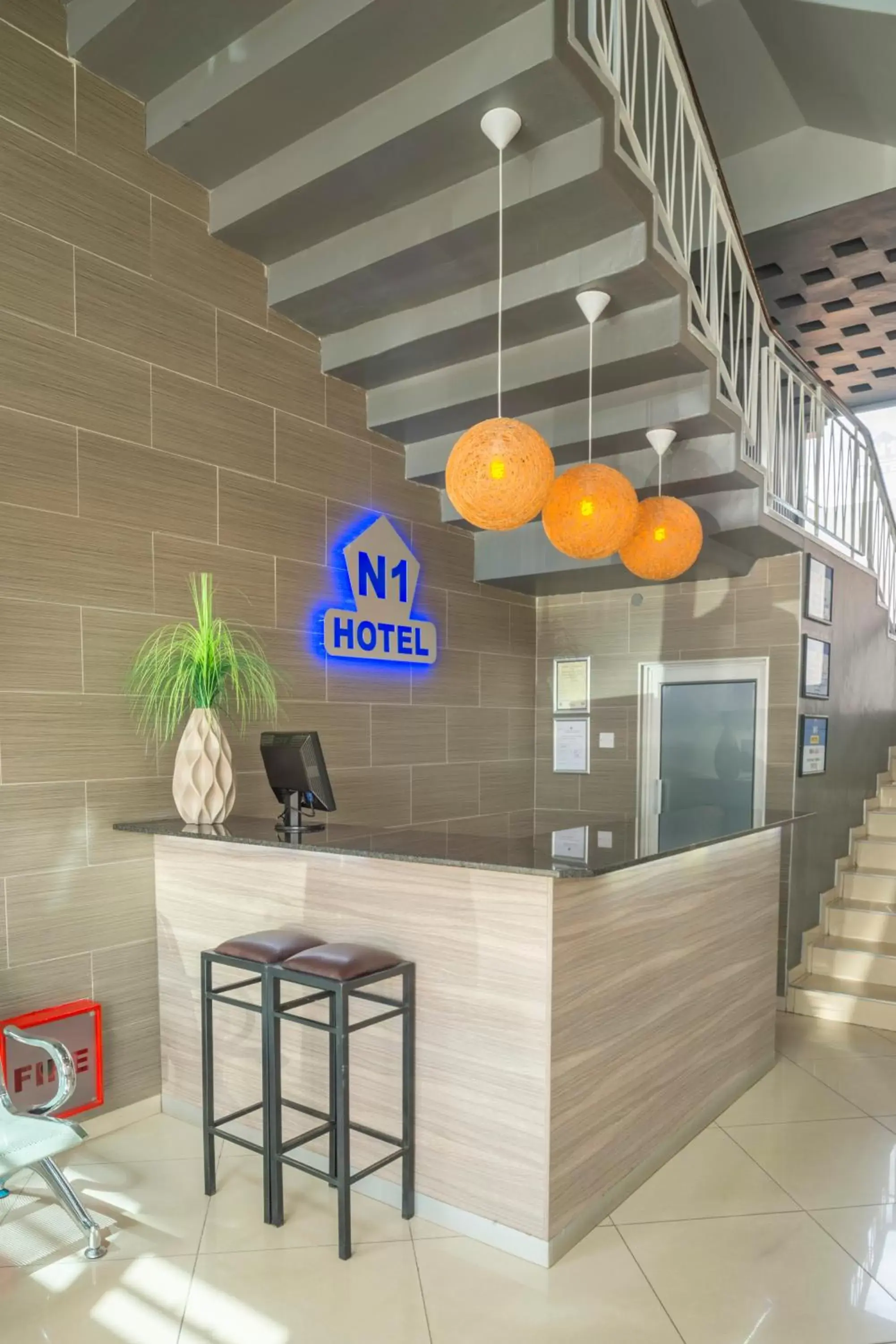 Lobby or reception in N1 Hotel Bulawayo Lobby or reception in N1 Hotel Bulawayo