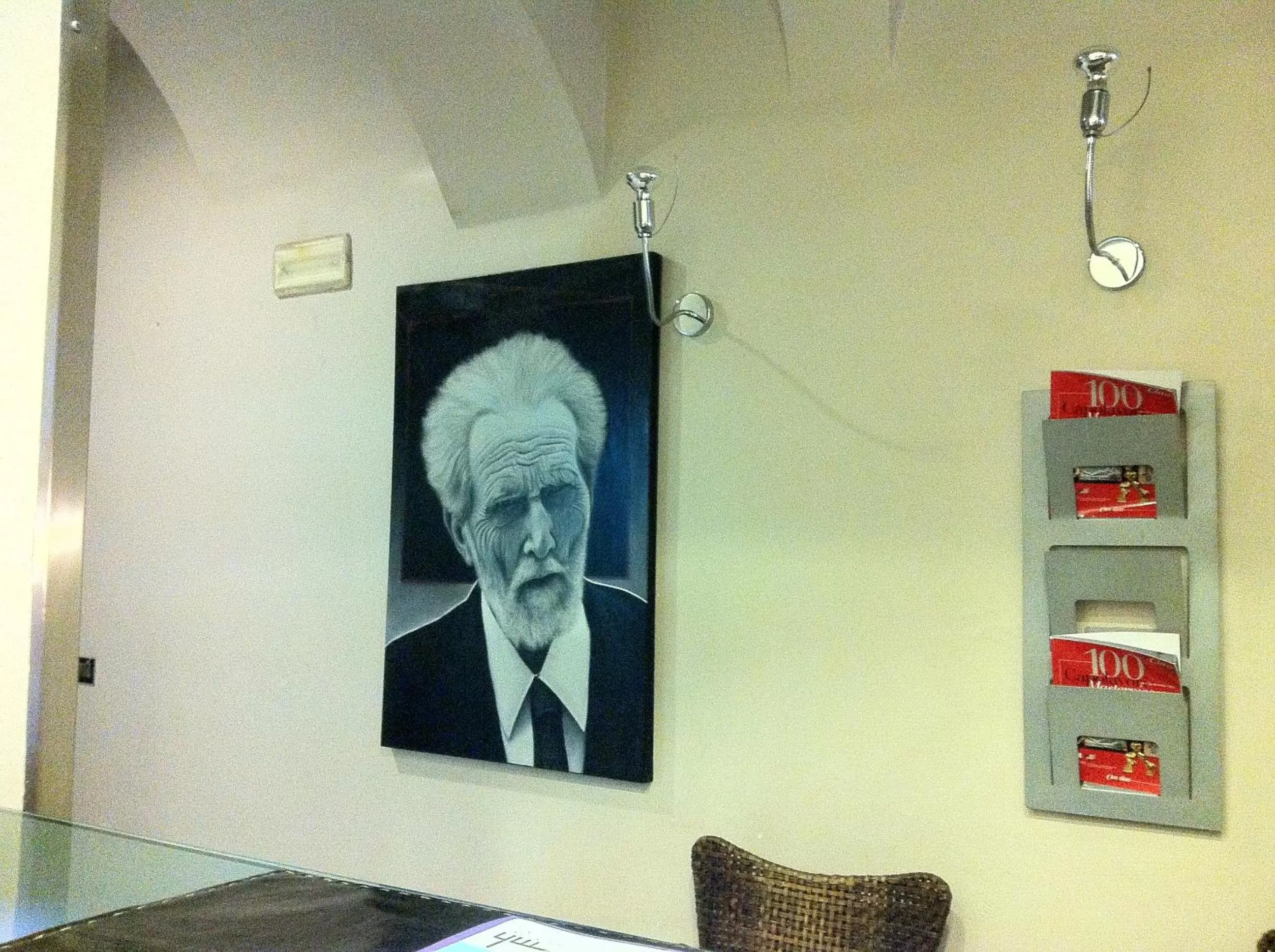 Decorative detail in MH Design Hotel