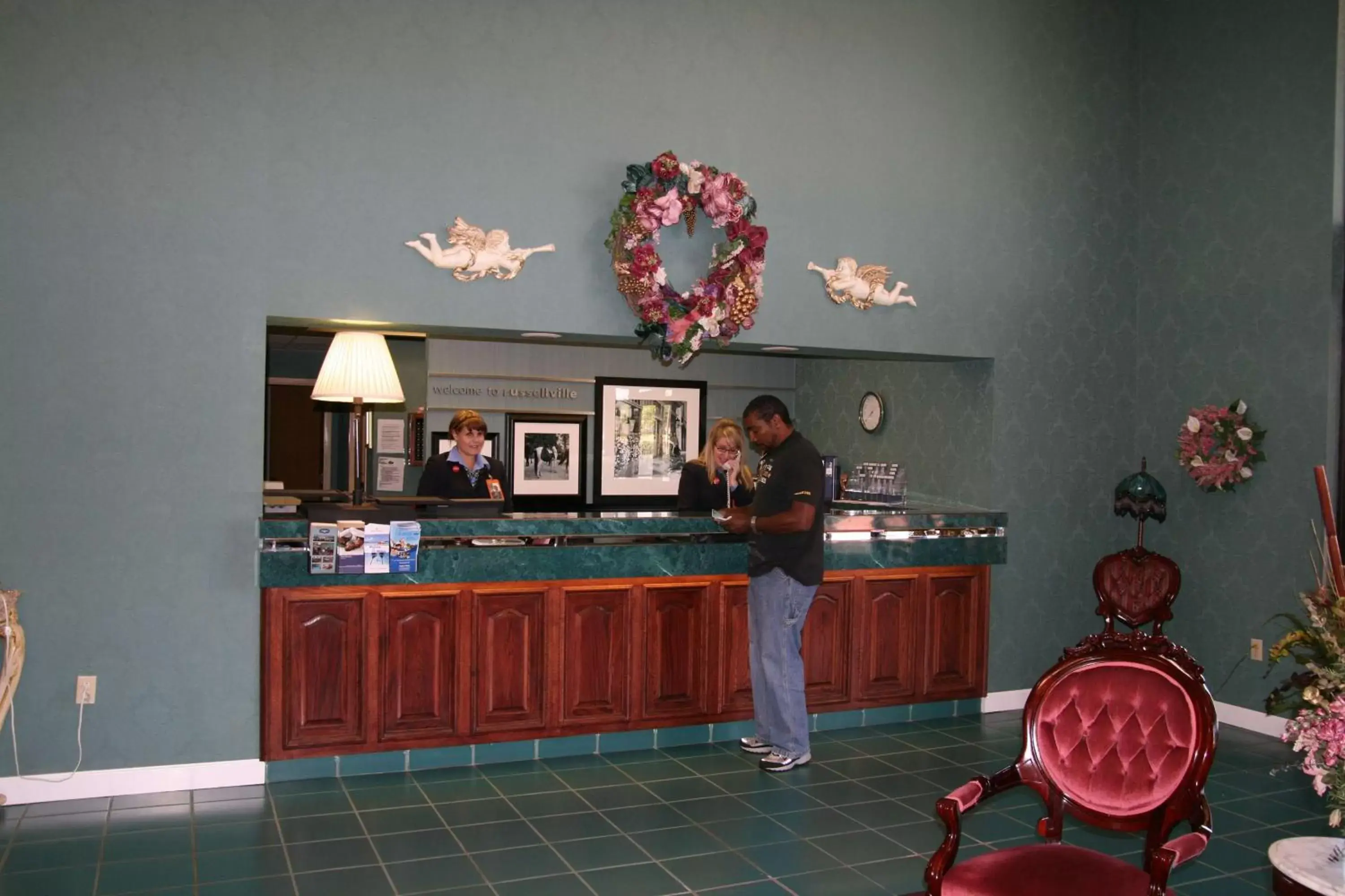 Lobby or reception, Lobby/Reception in Hampton Inn Russellville