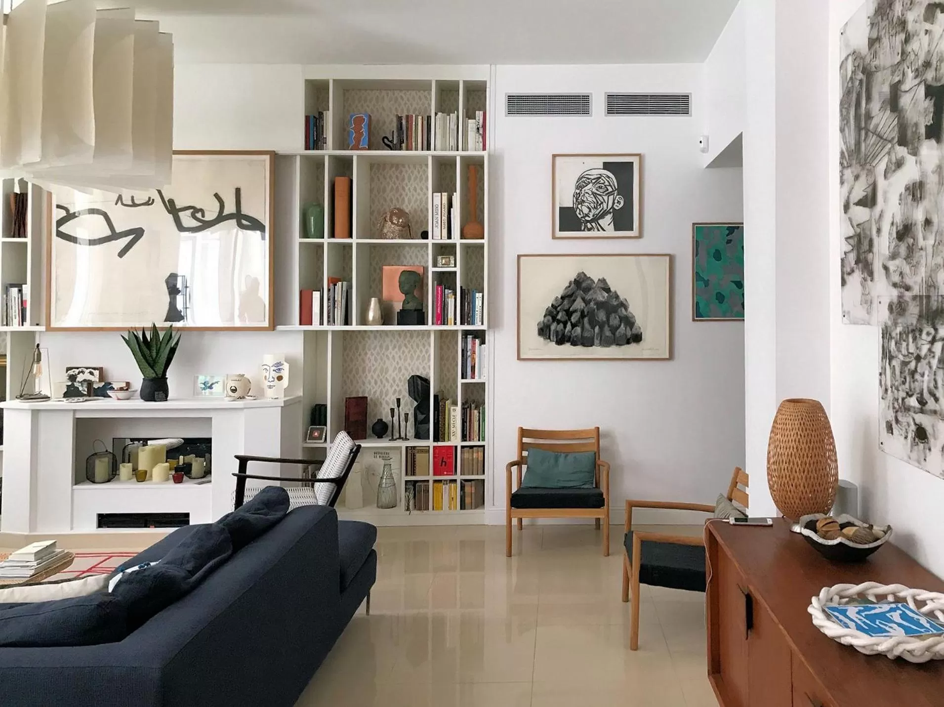 Living room, Seating Area in Chambres d'hôtes CASA MUSA - NICE