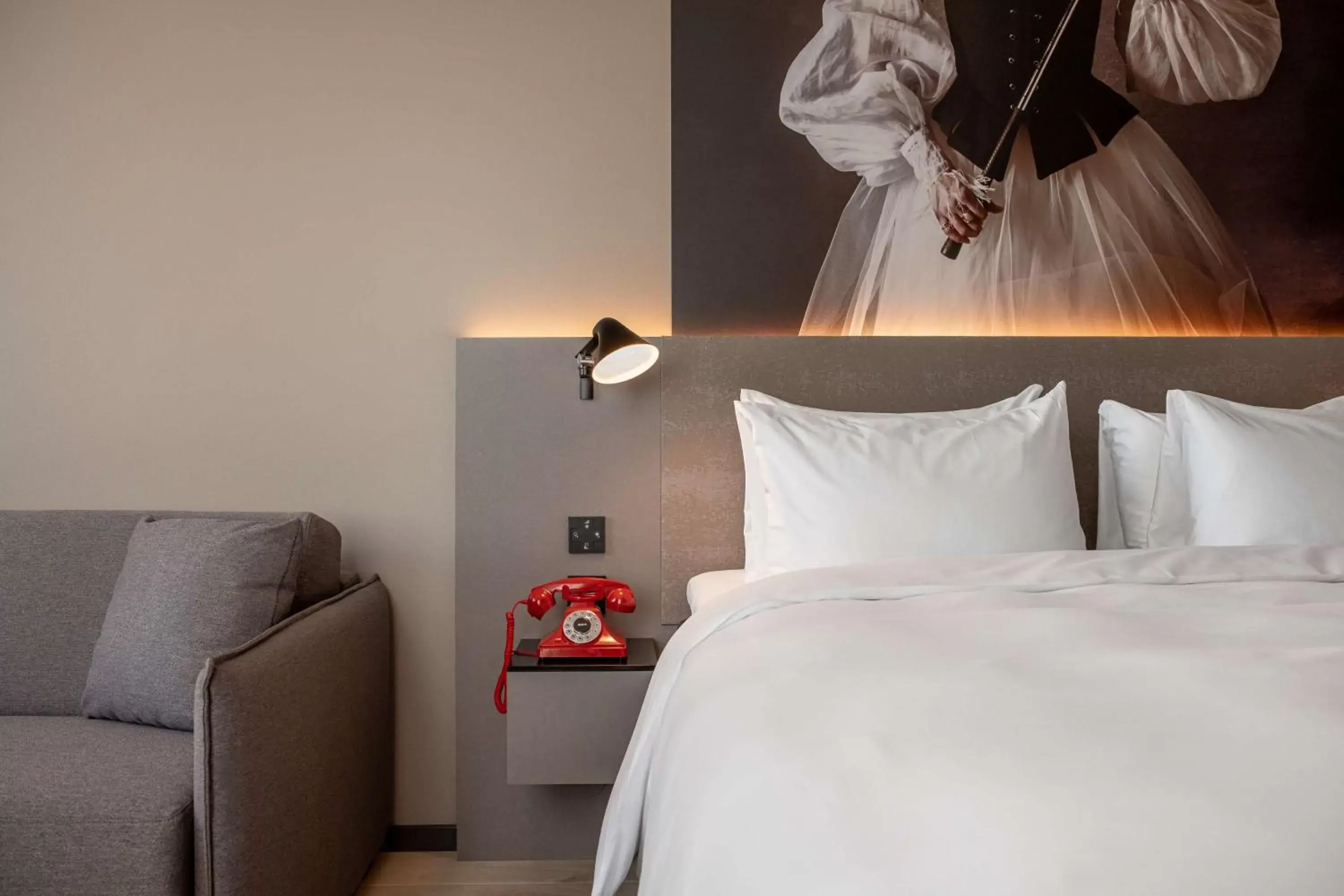 Bedroom, Bed in Radisson RED Oslo Økern Bedroom, Bed in Radisson RED Oslo Økern