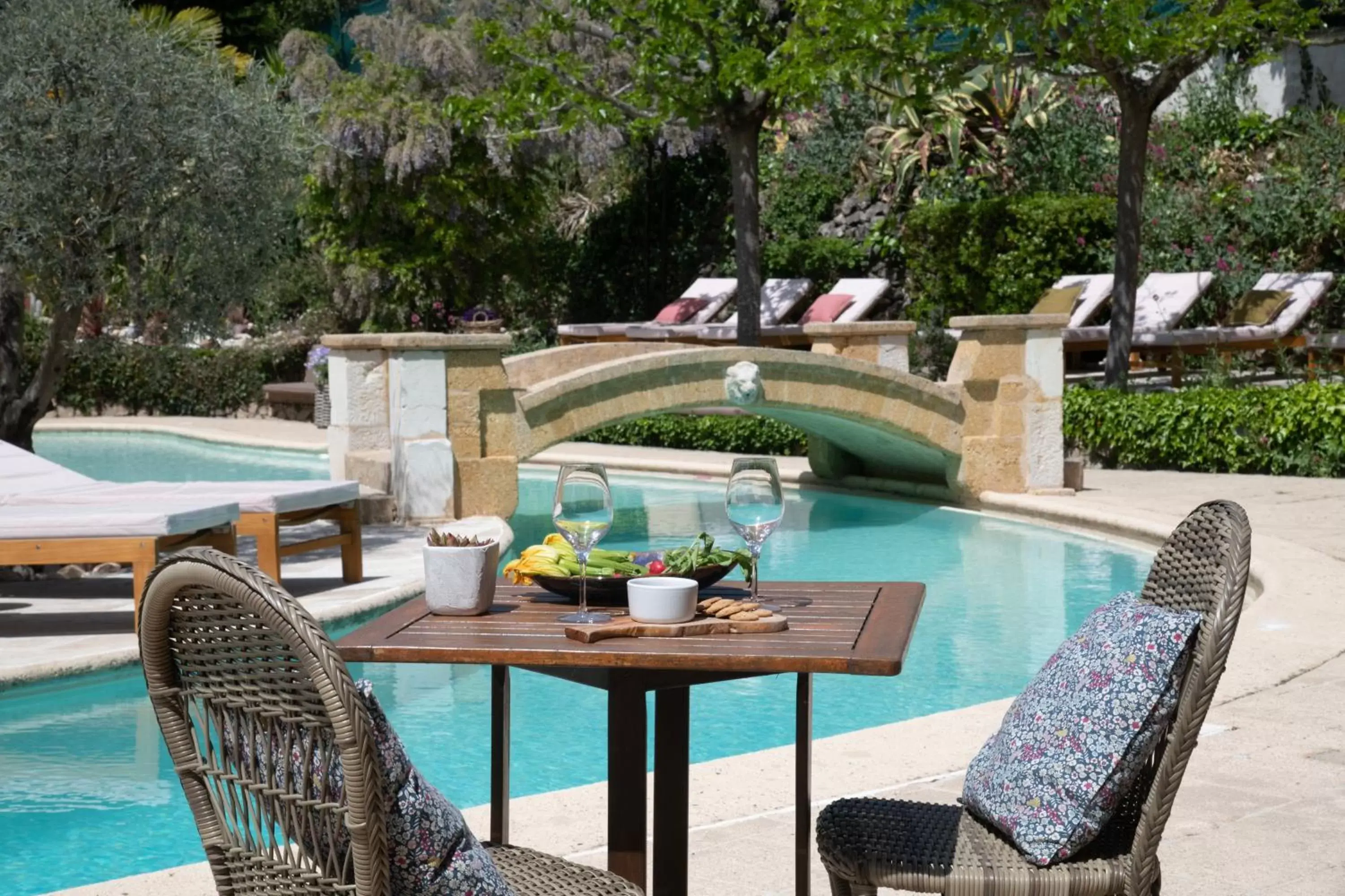 Swimming Pool in Hotel Les Messugues