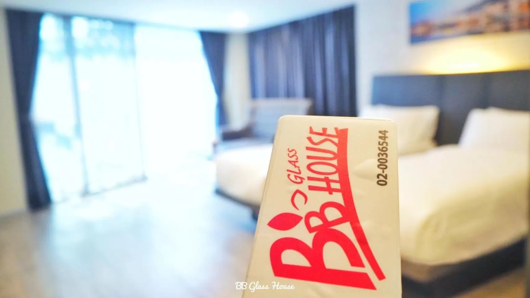 Bed in BB Glass House