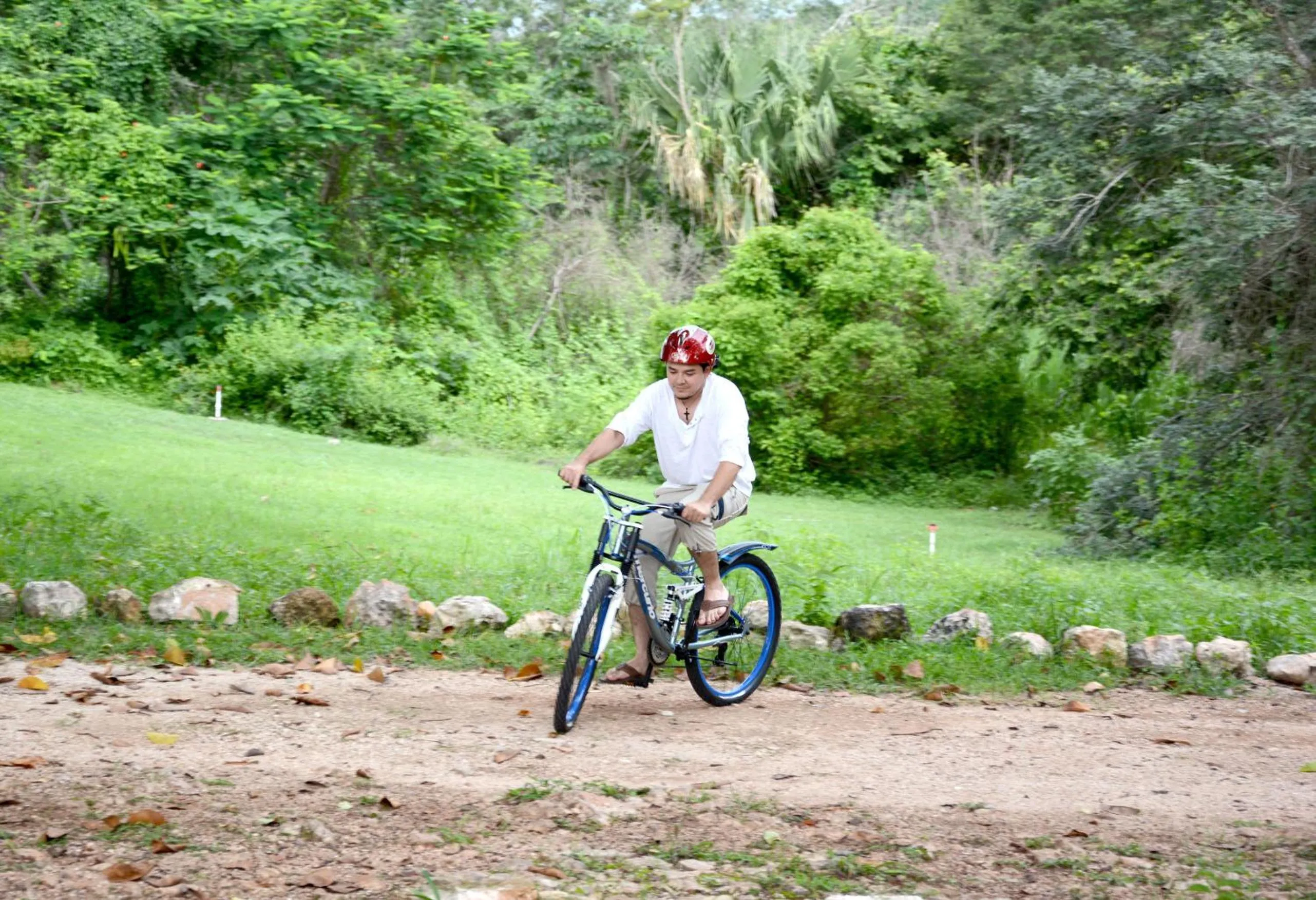 Cycling in Uxmal Resort Maya