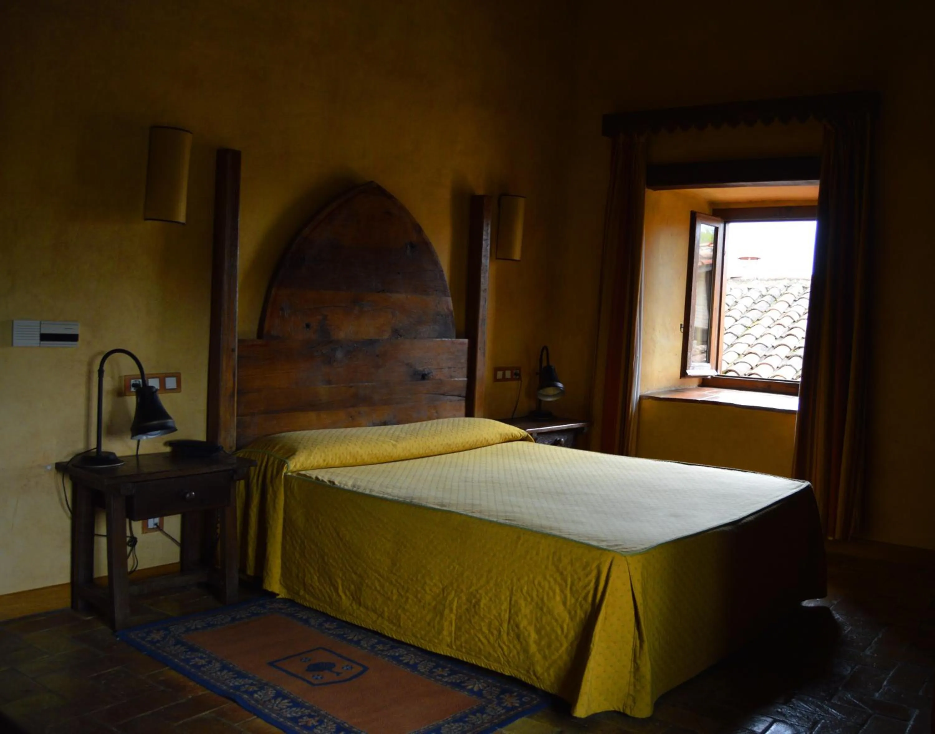 Bed in Hotel Palacio de Elorriaga