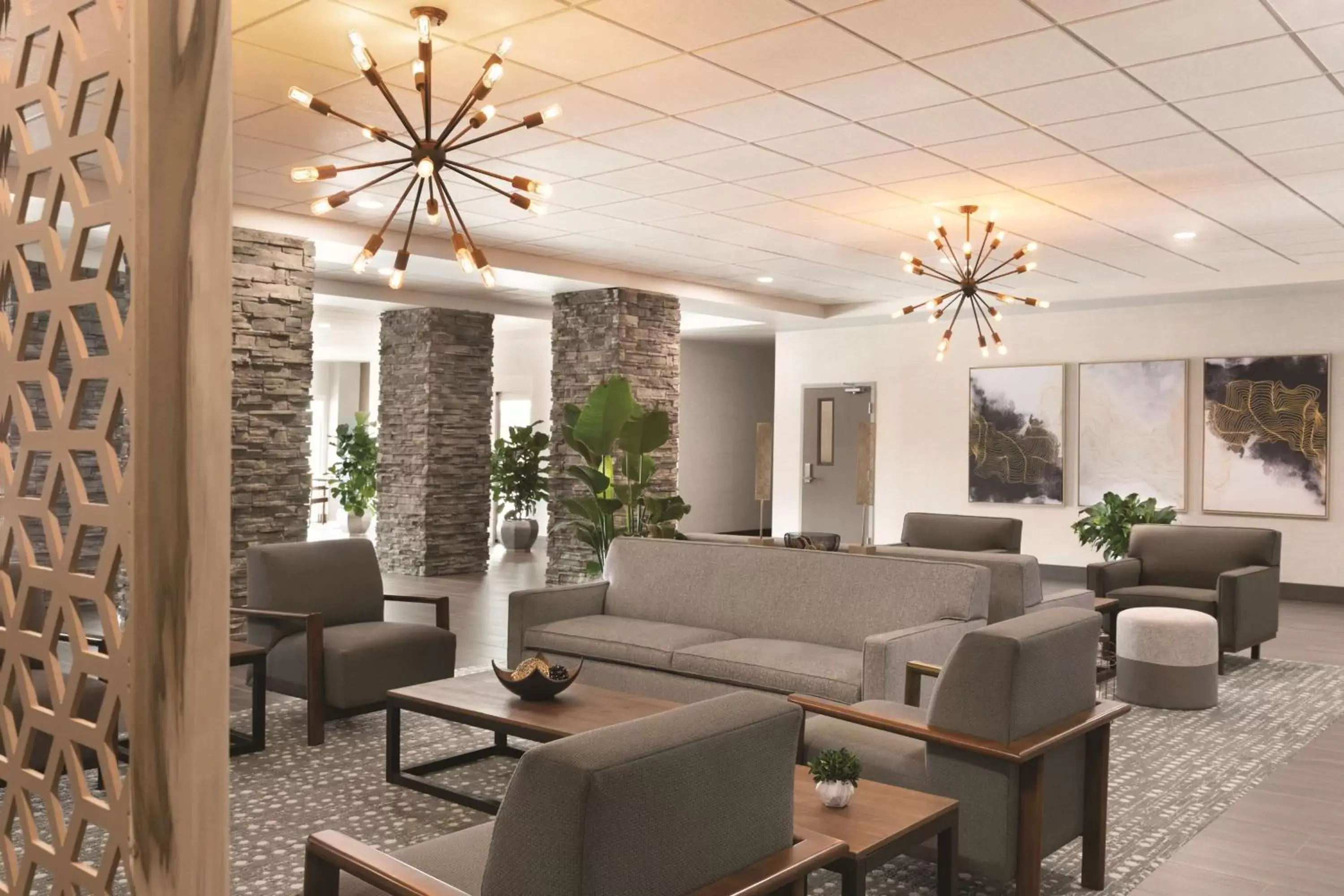 Lobby or reception, Lobby/Reception in Radisson Hotel Oklahoma City Airport