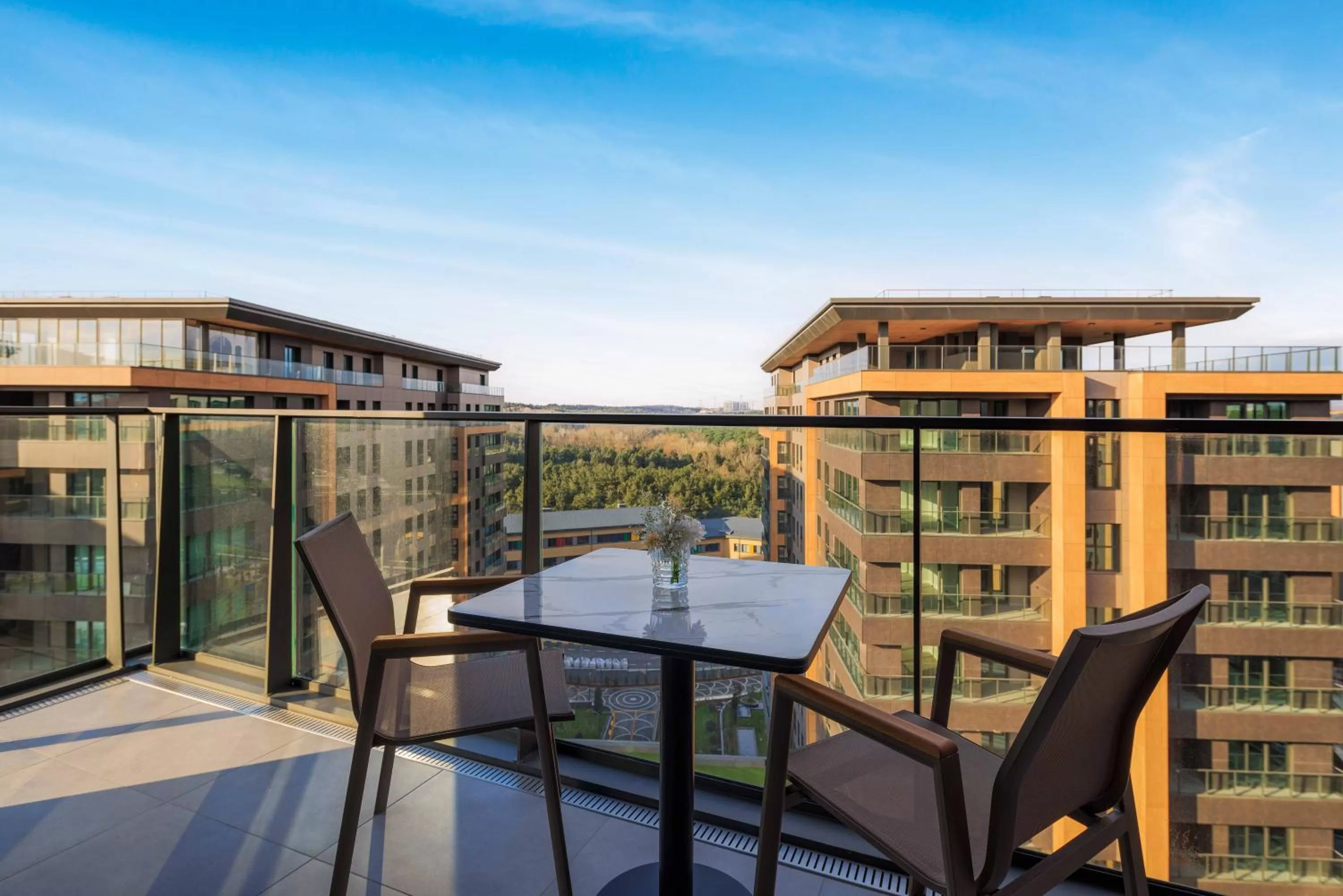 Balcony/Terrace in Movenpick Living Istanbul Camlivadi